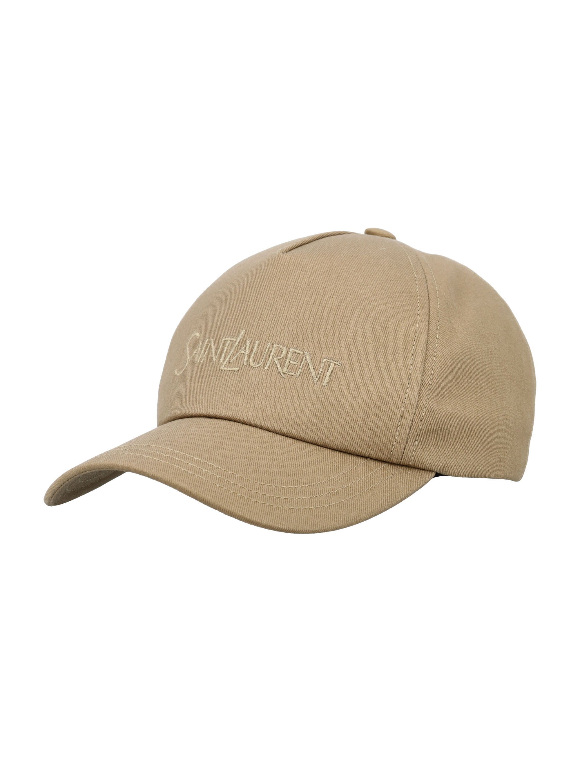 SAINT LAURENT Curved Peak Adjustable Cap for Men
