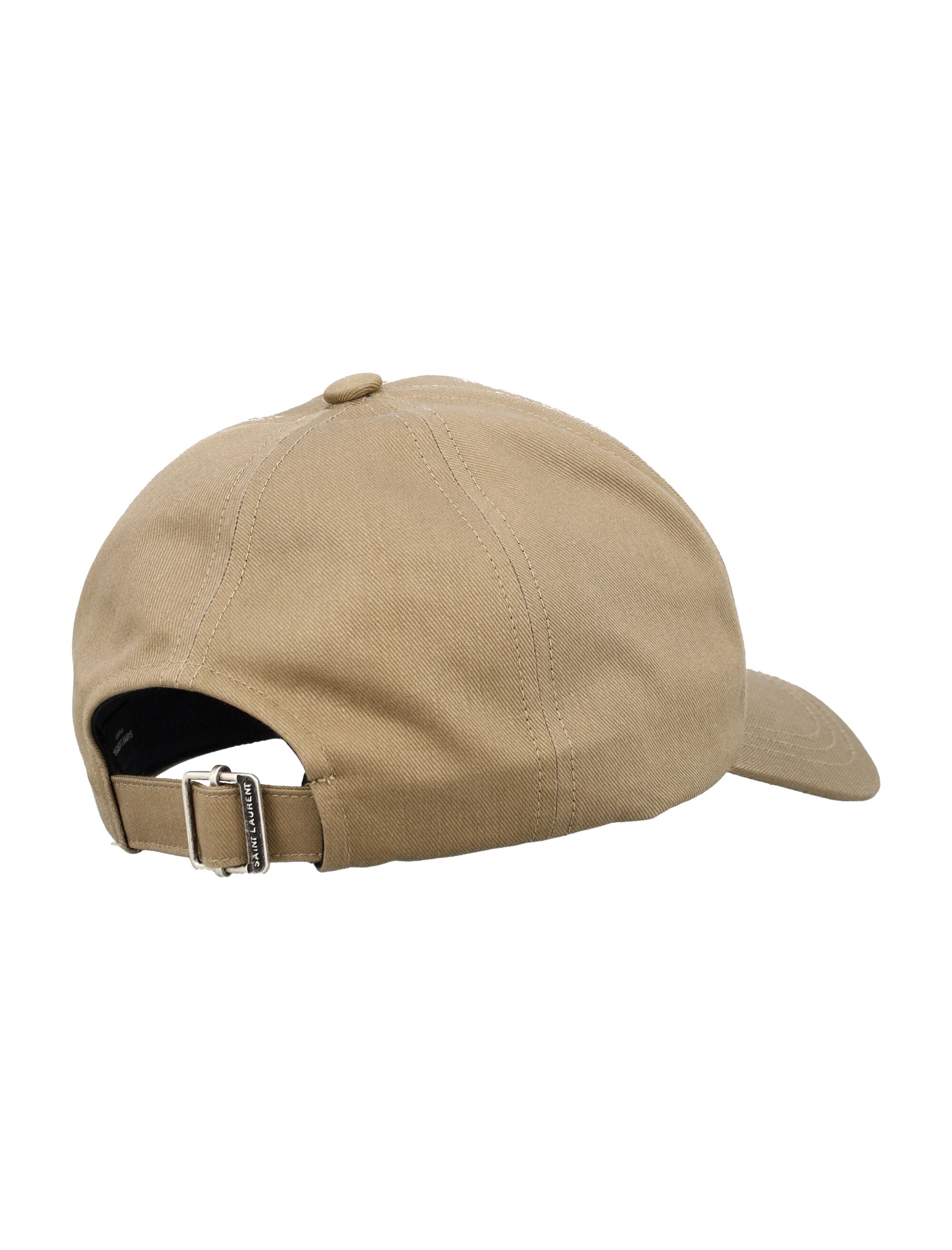 SAINT LAURENT Curved Peak Adjustable Cap for Men