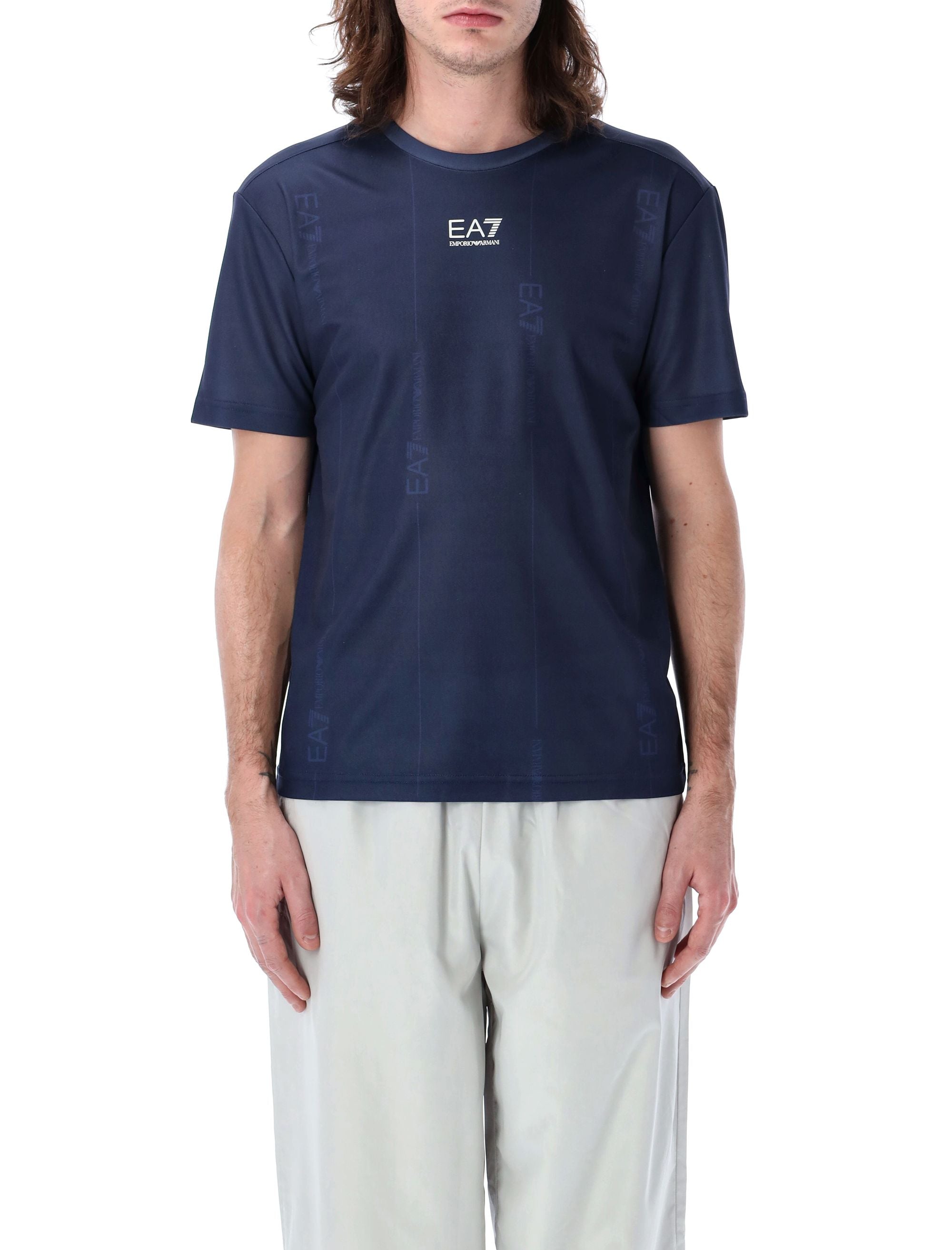 EA7 Men's Mini Tennis T-Shirt