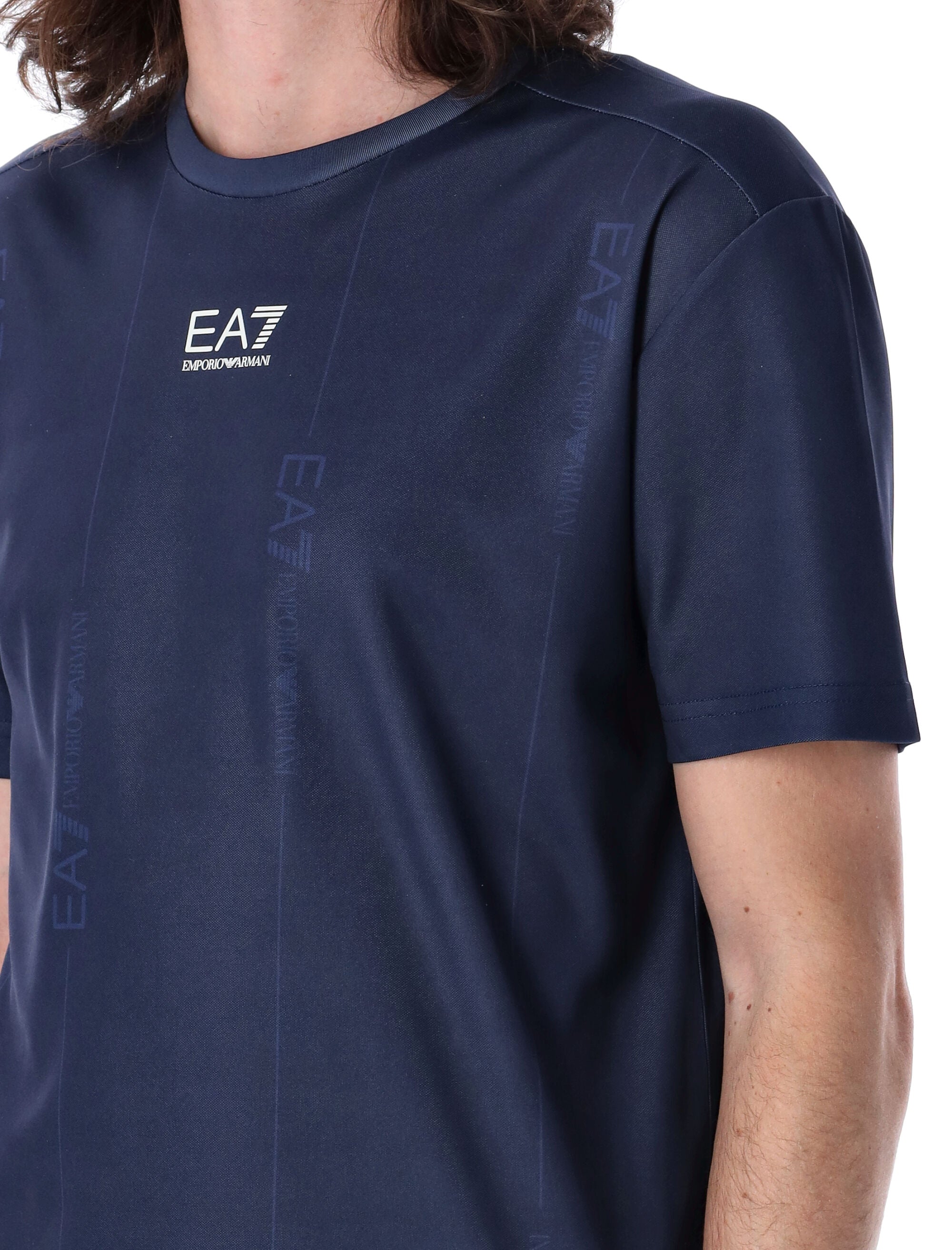 EA7 Men's Mini Tennis T-Shirt