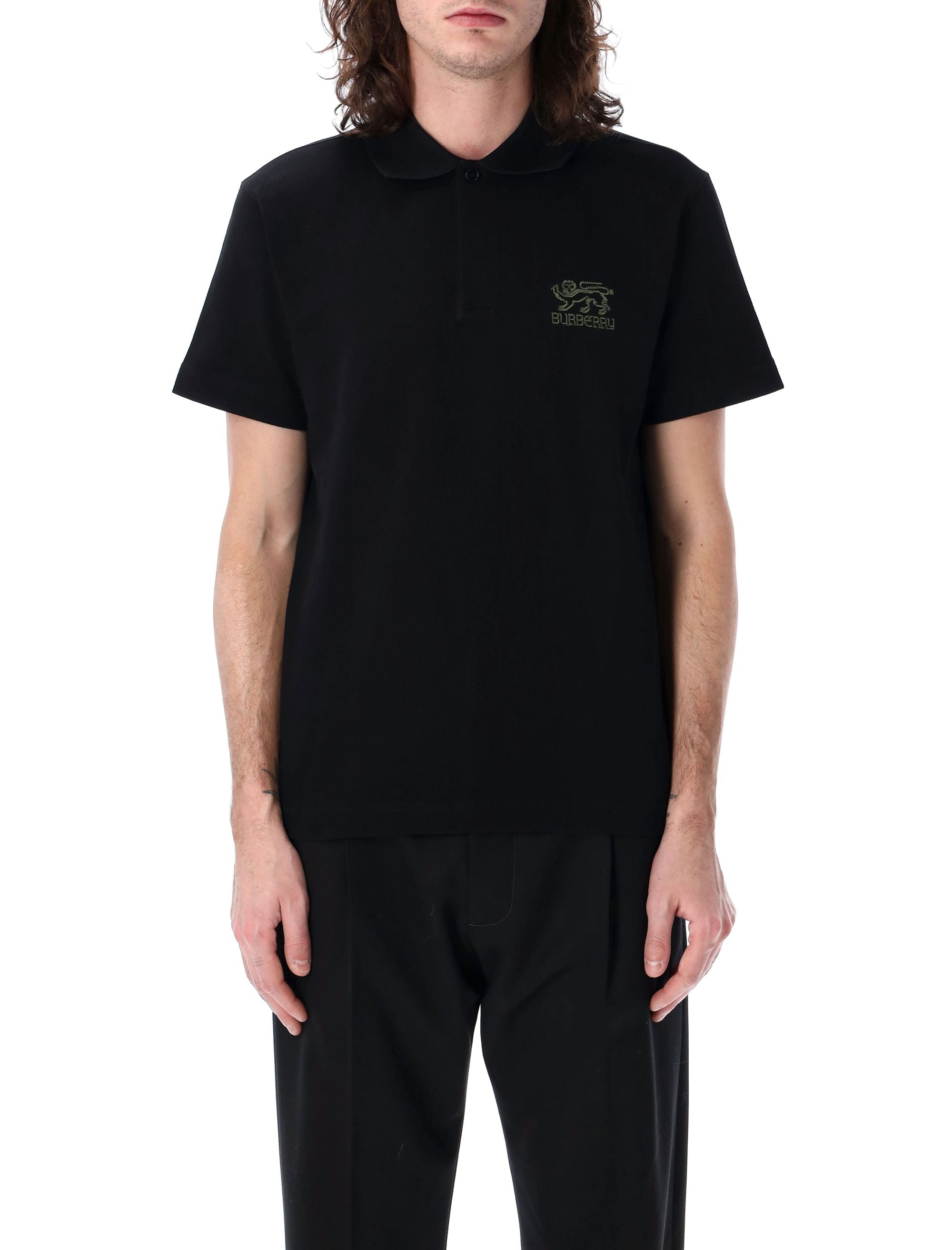 BURBERRY Classic Piquet Polo Shirt for Men