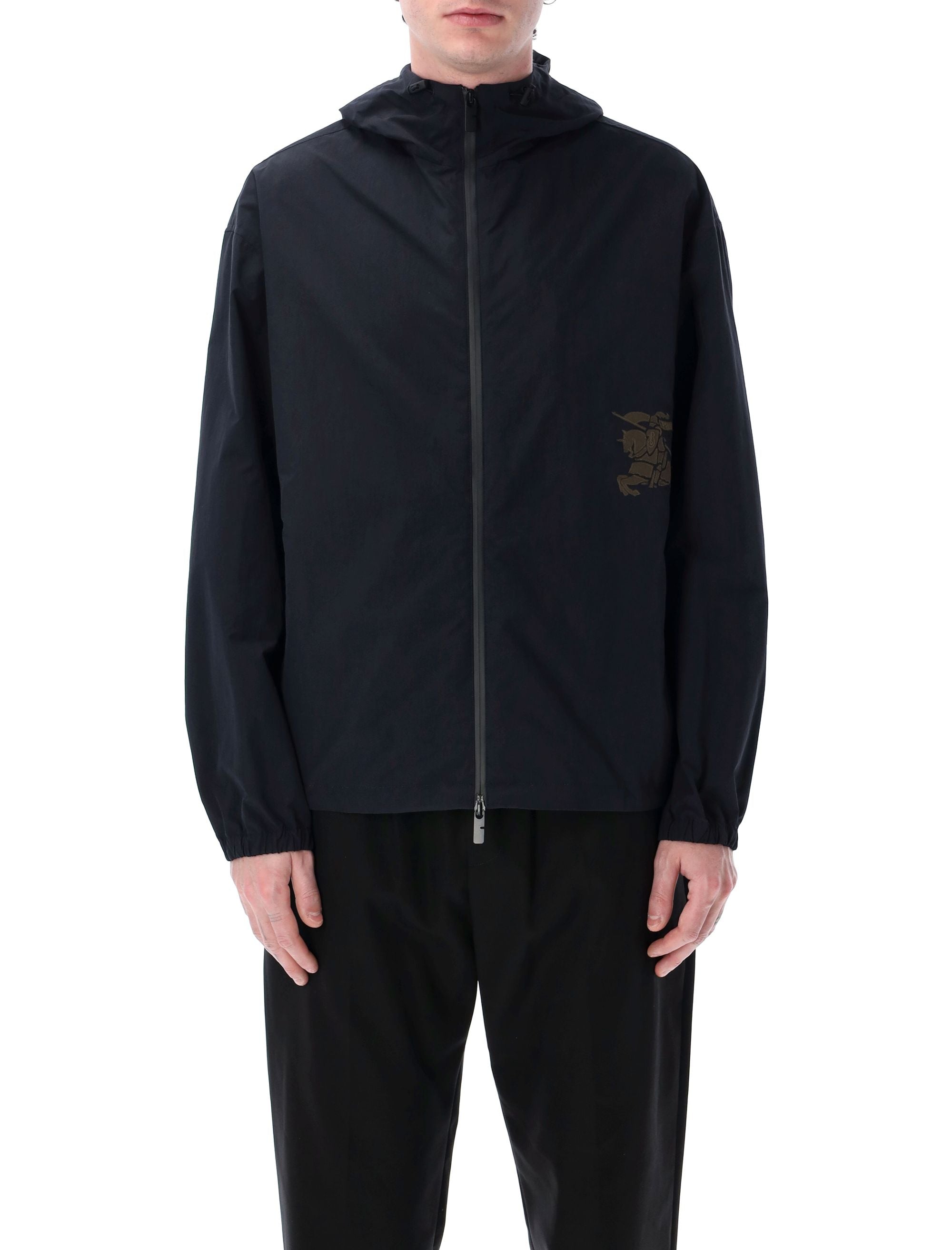 BURBERRY Oversized Hooded Jacket - Size L