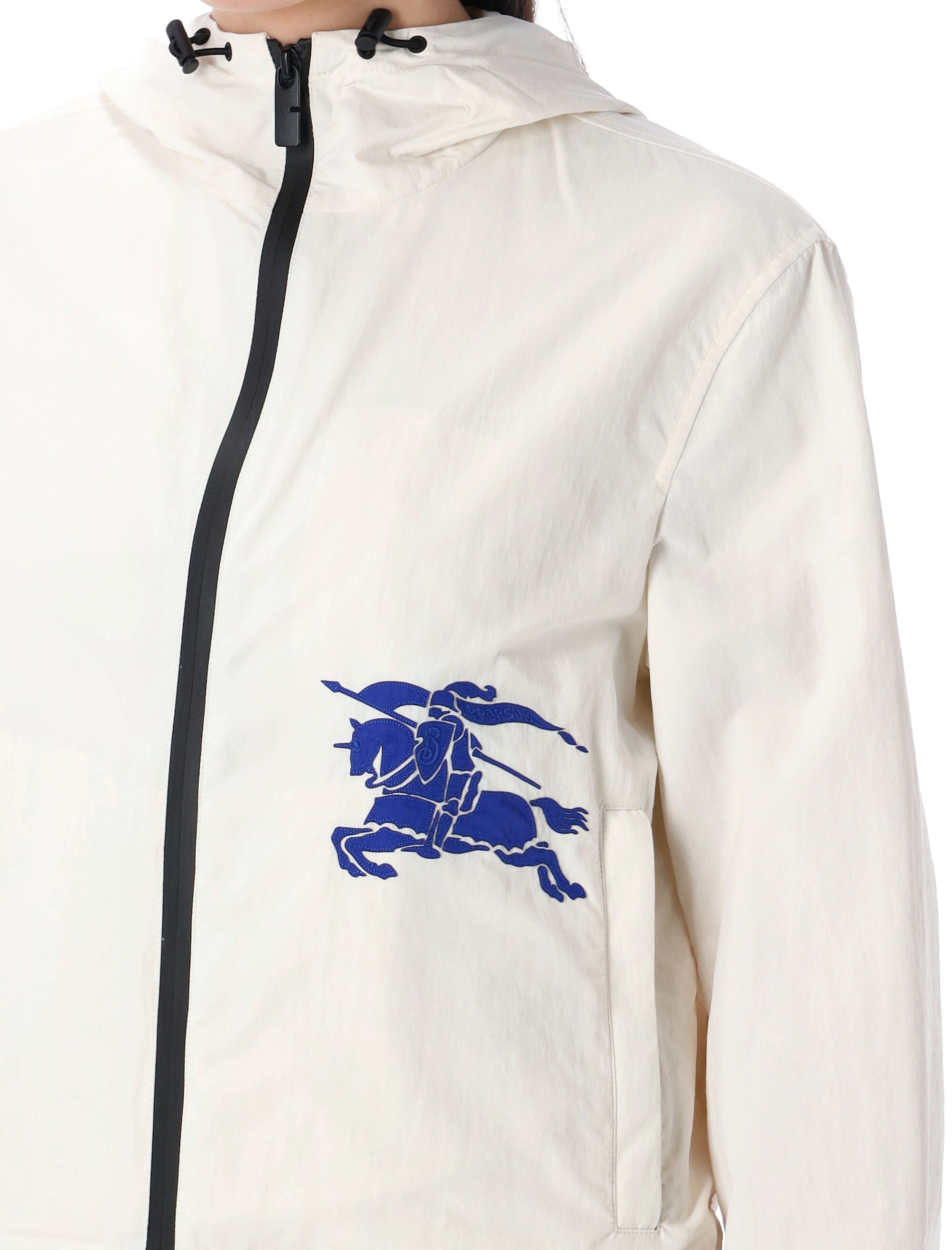 BURBERRY Cropped Nylon Jacket for Women