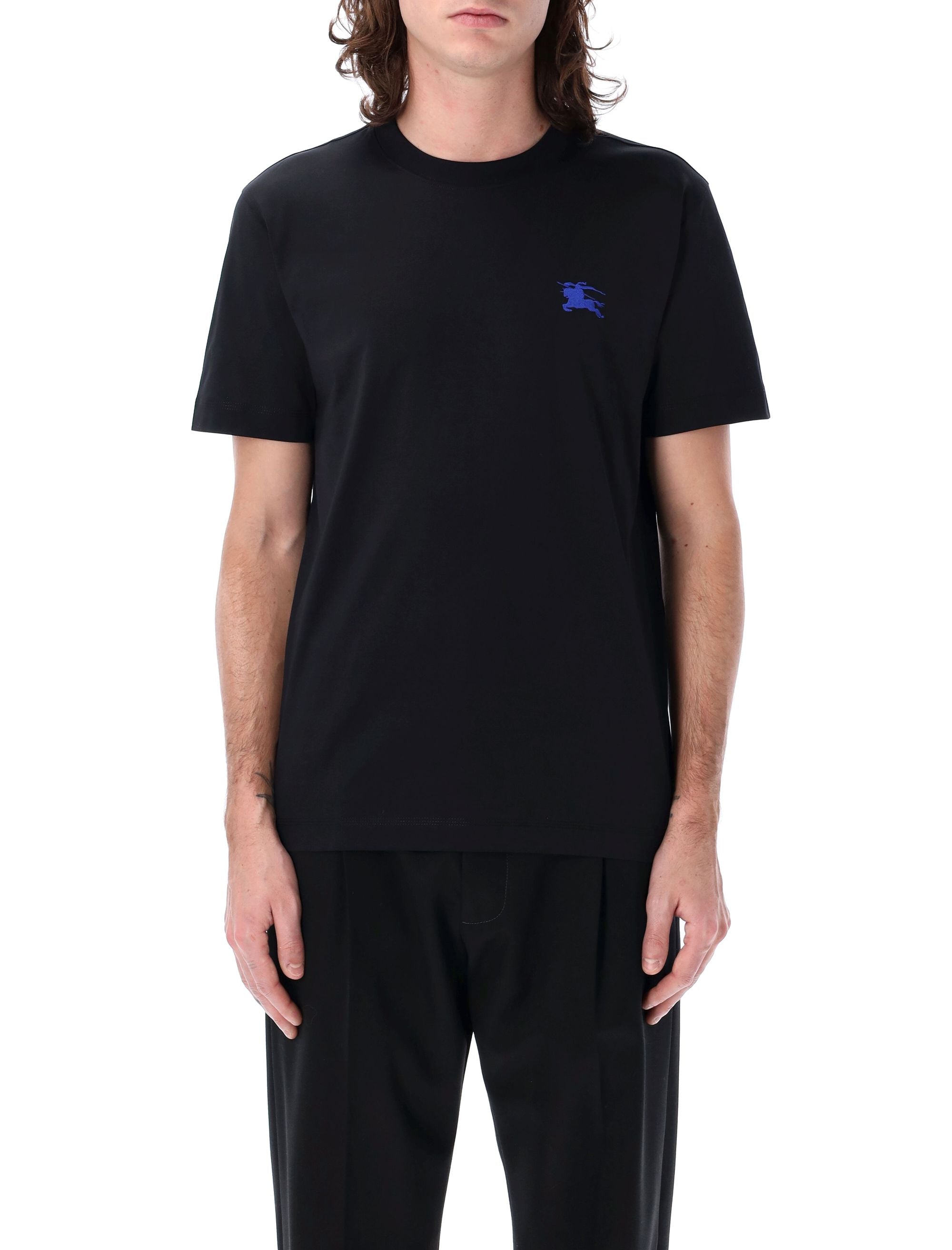 BURBERRY Equestrian Knight Slim Fit T-Shirt - Size L