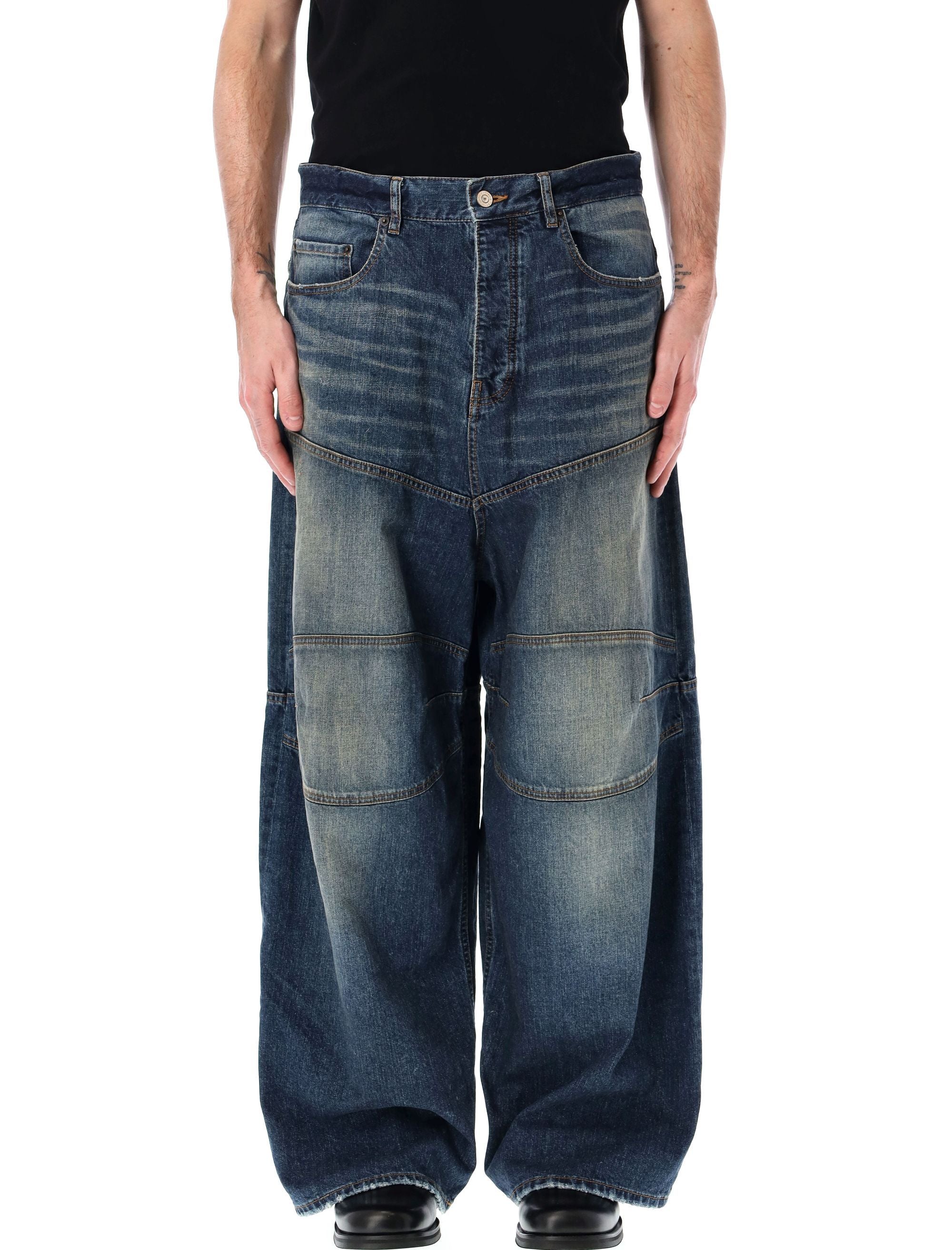 BALENCIAGA George V Baggy Jeans - XS