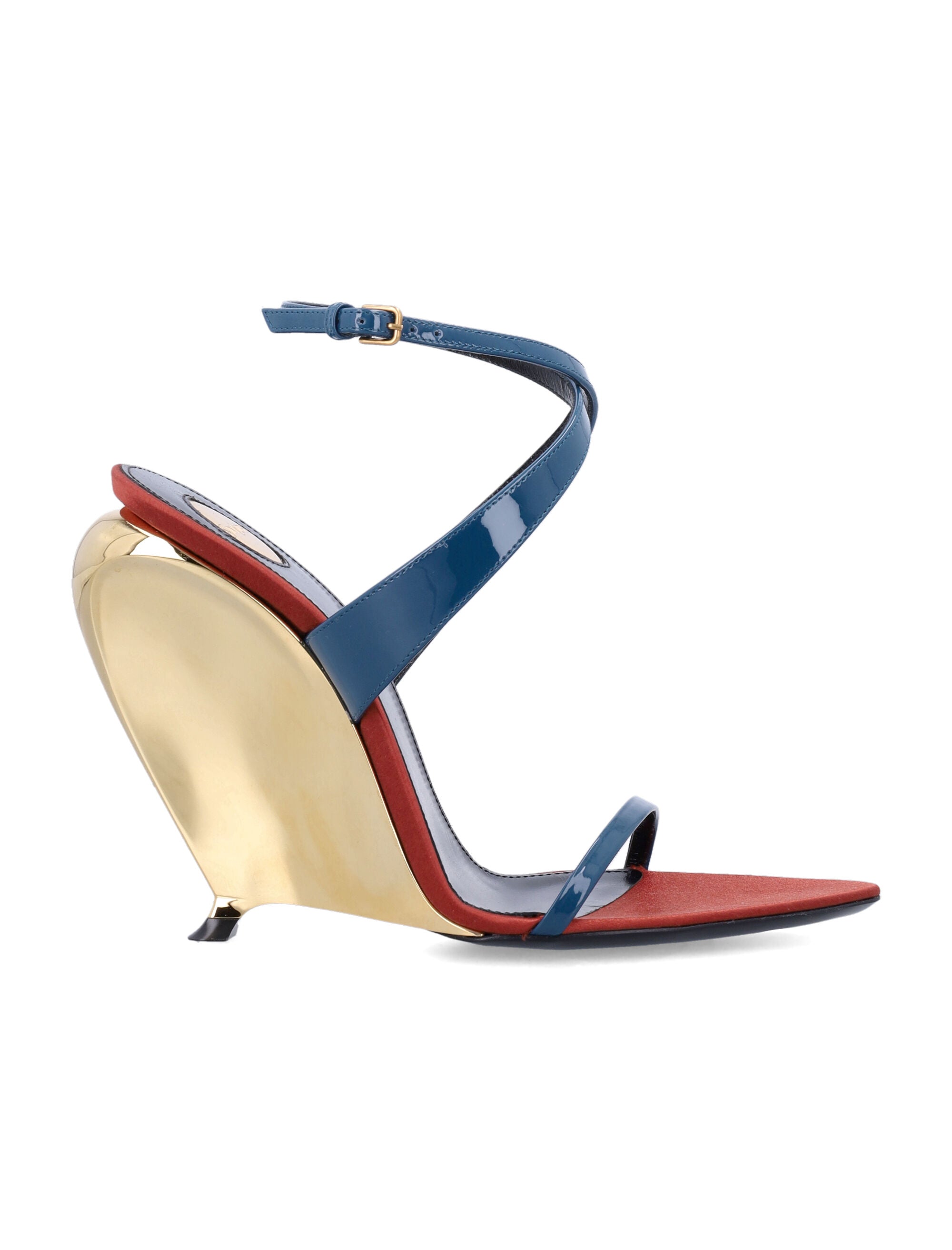 SAINT LAURENT Tallulah Wedges - 11 cm Heel