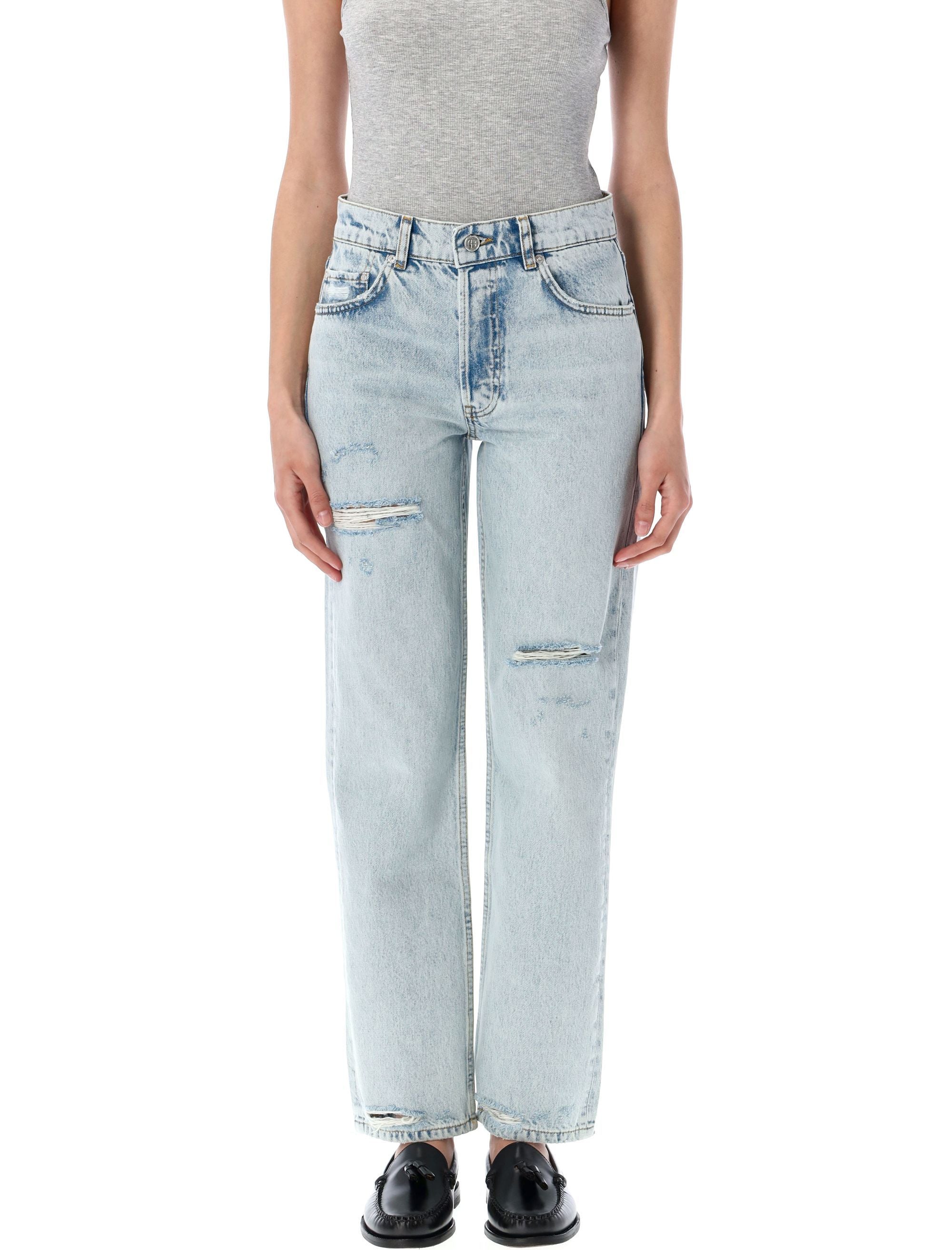 ANINE BING Women's Destroyed Jean Pants - Spring/Summer 2025