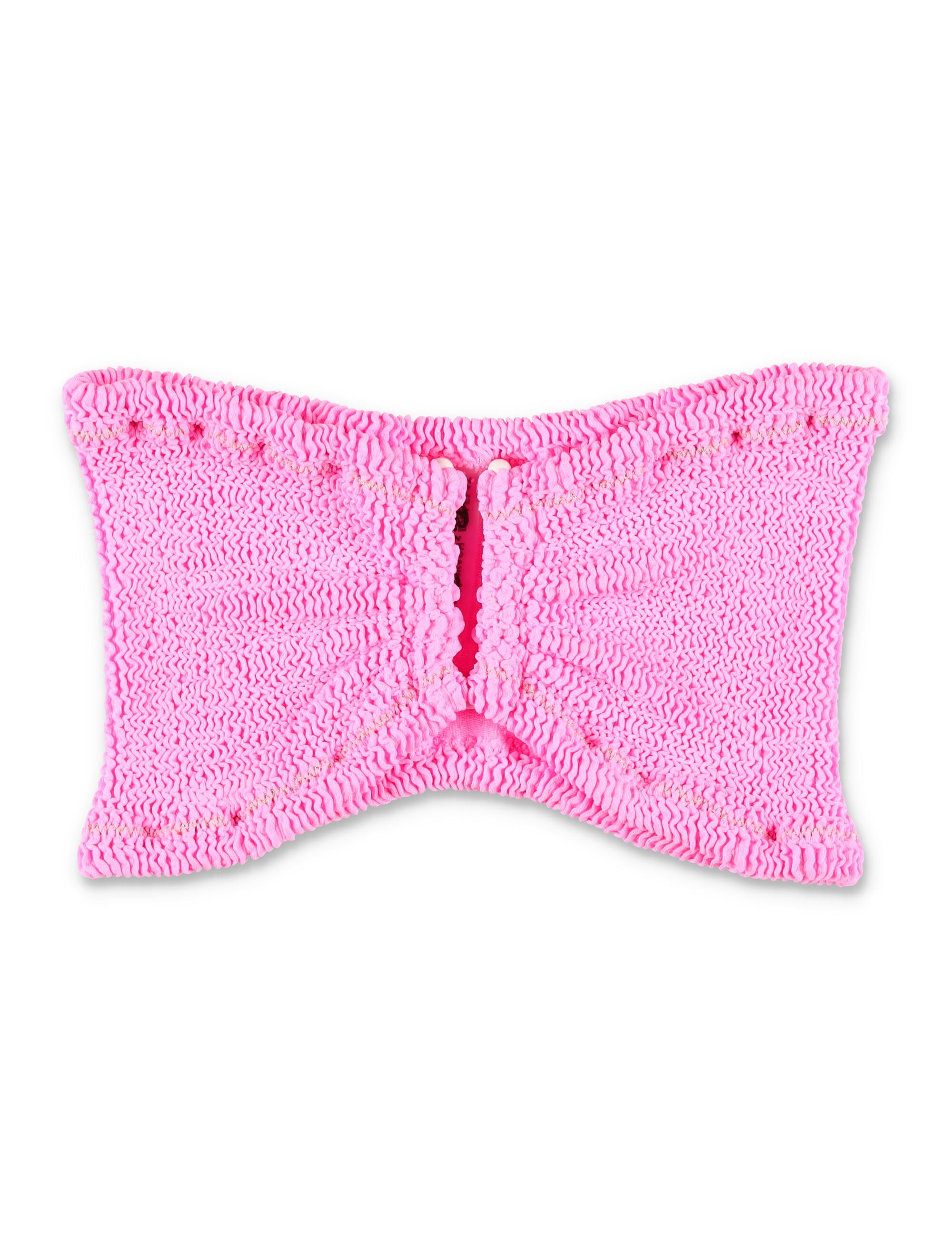 REINA OLGA Women's Strapless Scrunch Bikini Top - SS25