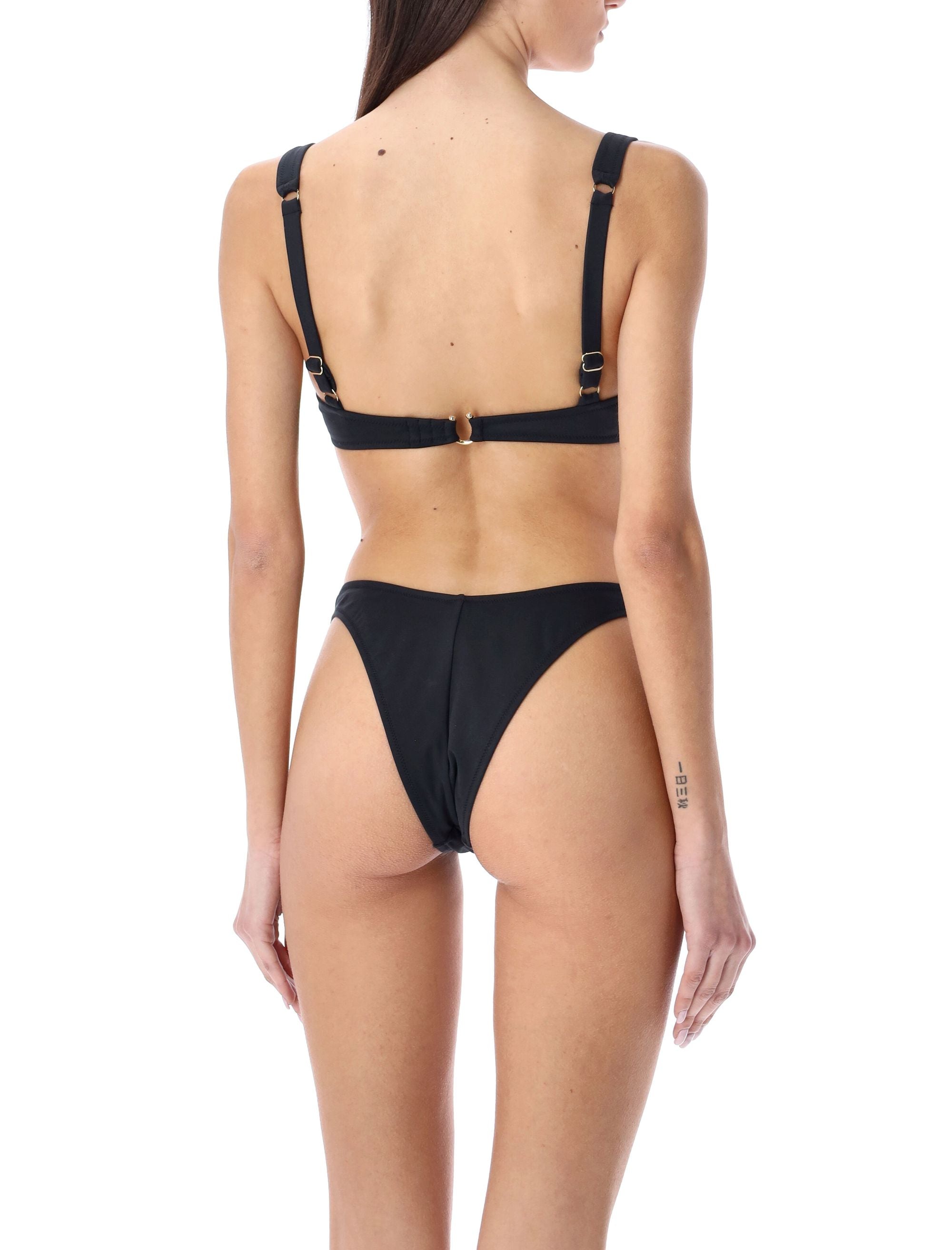 REINA OLGA Underwired Bikini Top with Adjustable Straps - Size S