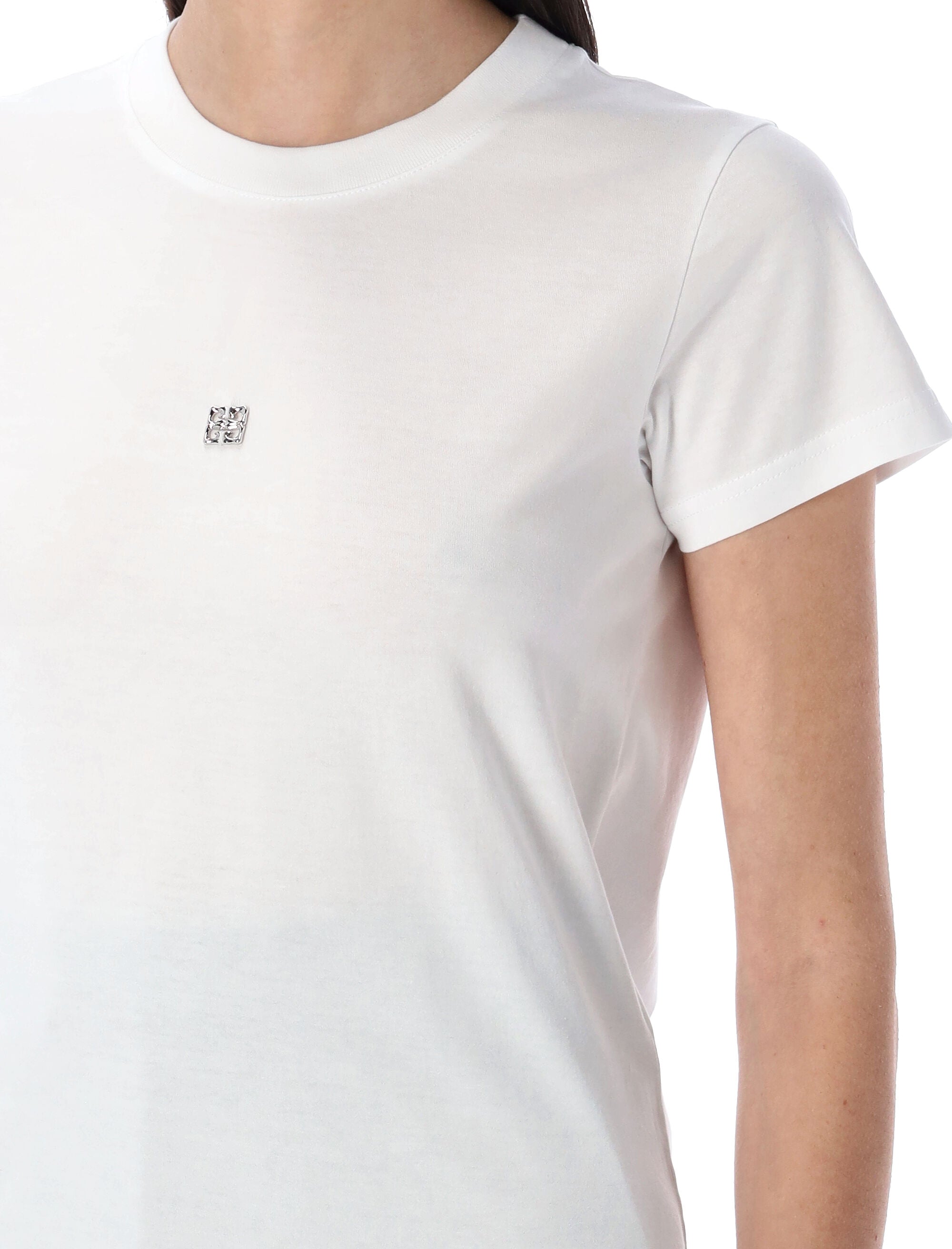 GIVENCHY Women's Mini Bow T-Shirt - SS25