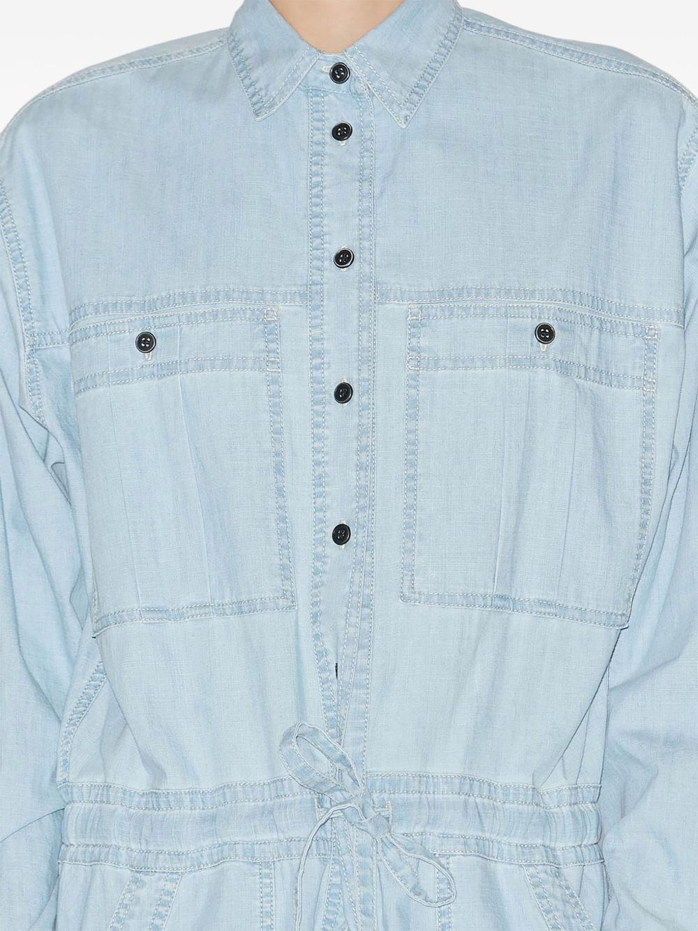 ISABEL MARANT Drawstring Waist Buttoned Trousers for Women