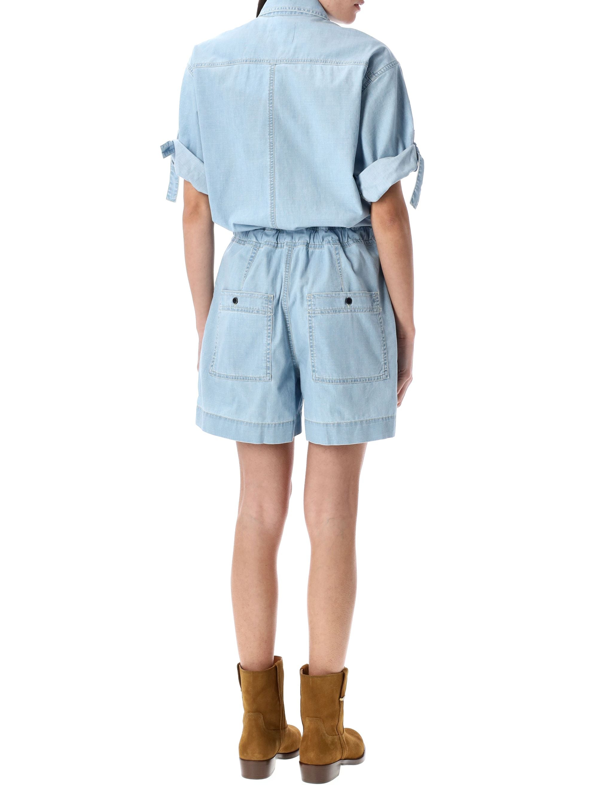 ISABEL MARANT ETOILE Relaxed Fit Short Jumpsuit - Size 36