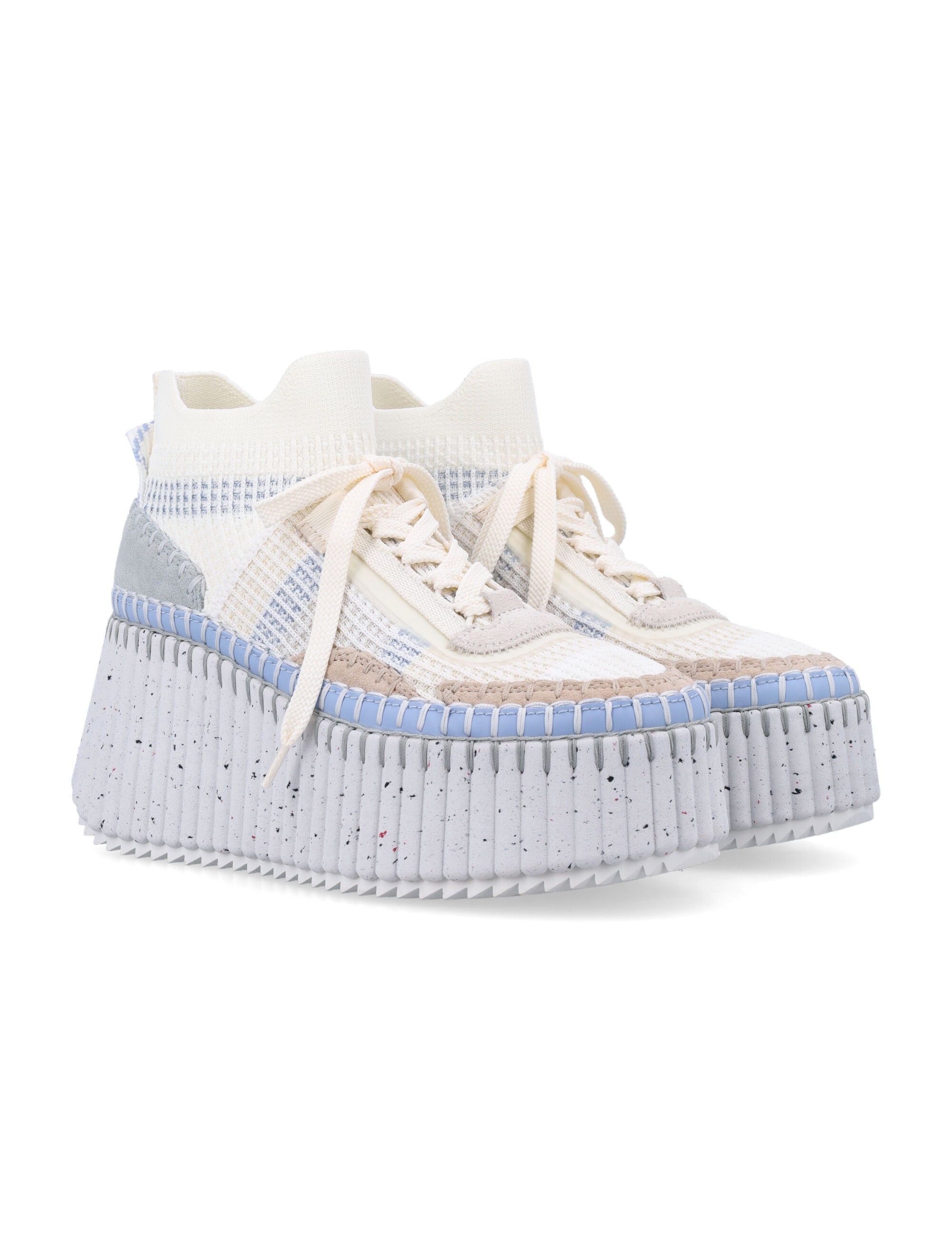 CHLOÉ Wedge Women's Sneaker with Chunky Sole - 8 cm Height