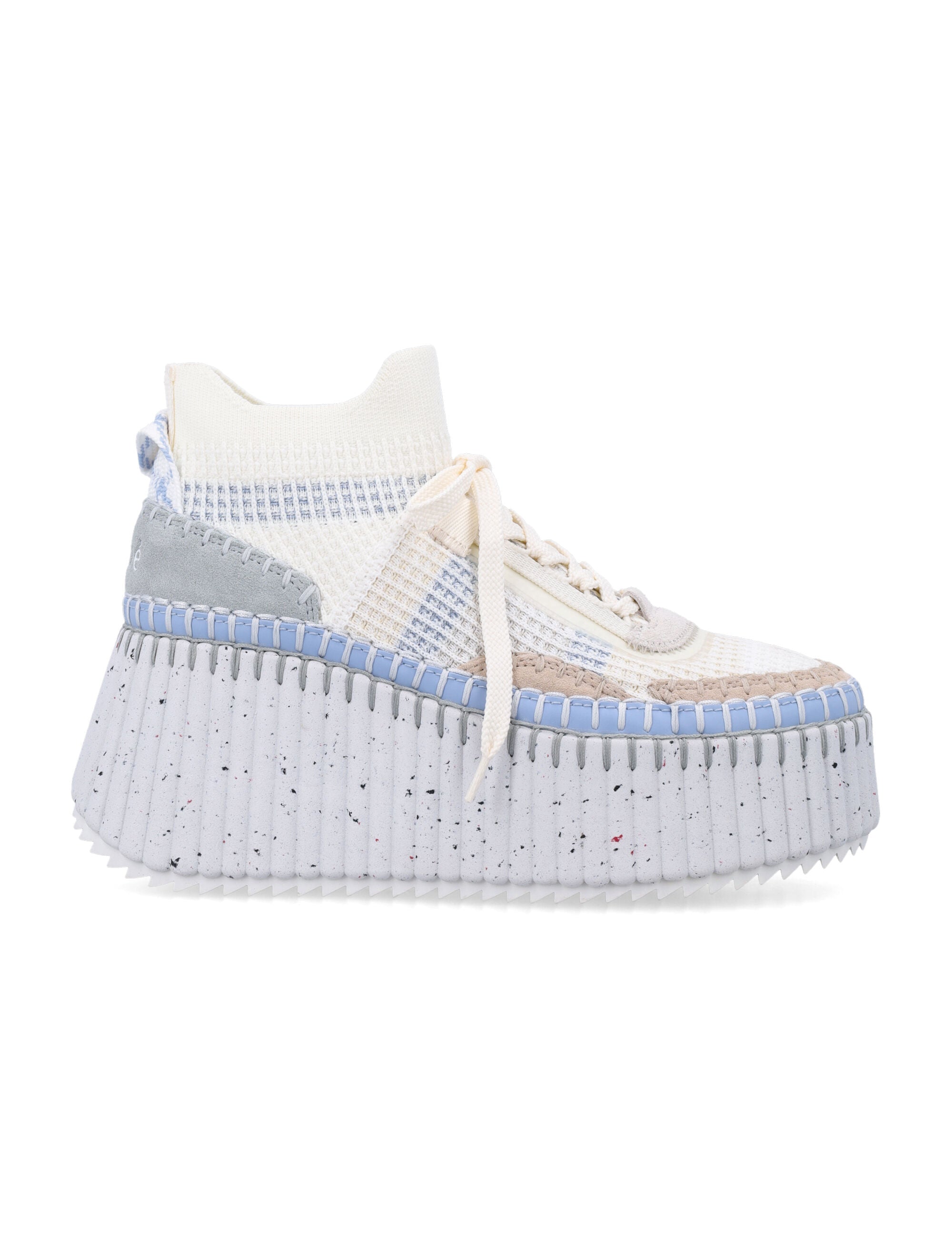 CHLOÉ Wedge Women's Sneaker with Chunky Sole - 8 cm Height