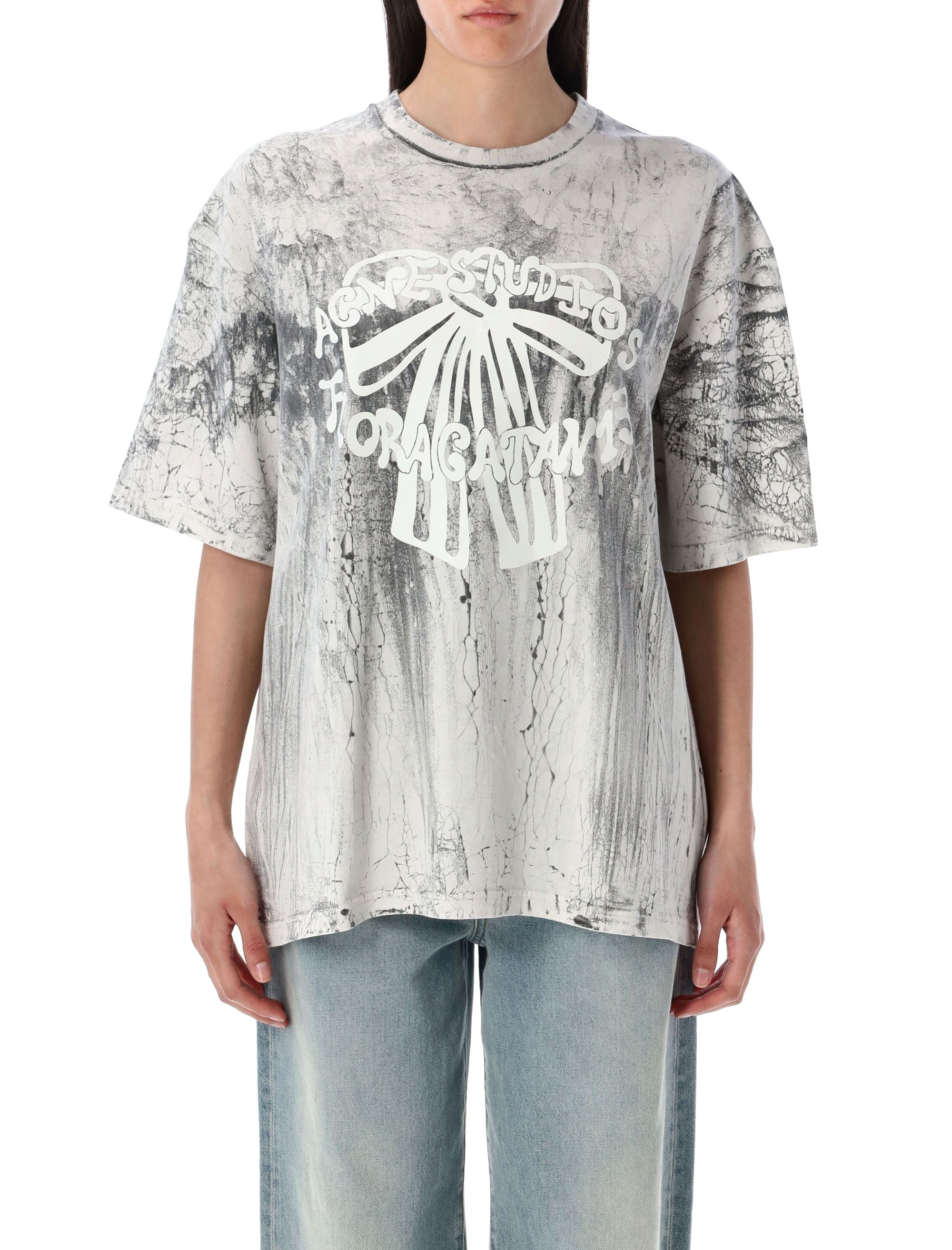 ACNE STUDIOS Plaster Print T-Shirt - Size L
