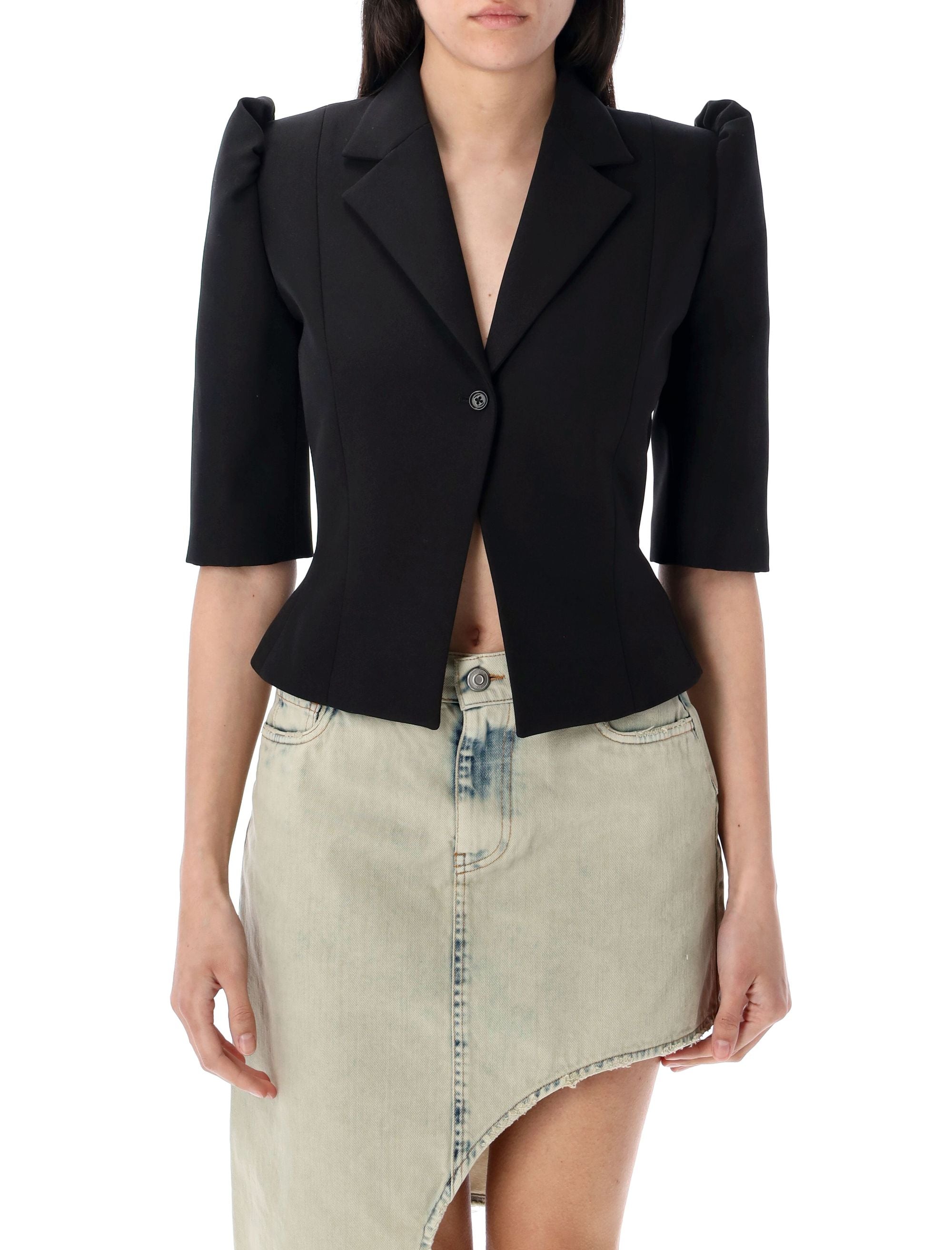 COPERNI Women's Slim-Fit Cropped Tailored Jacket - Size 36