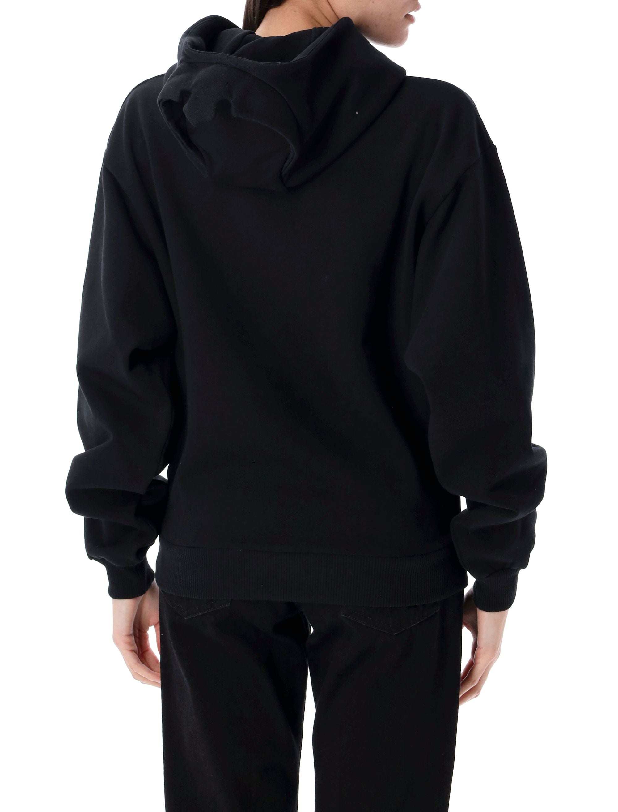 COPERNI Crown Hoodie with Embellished Hood - Size S