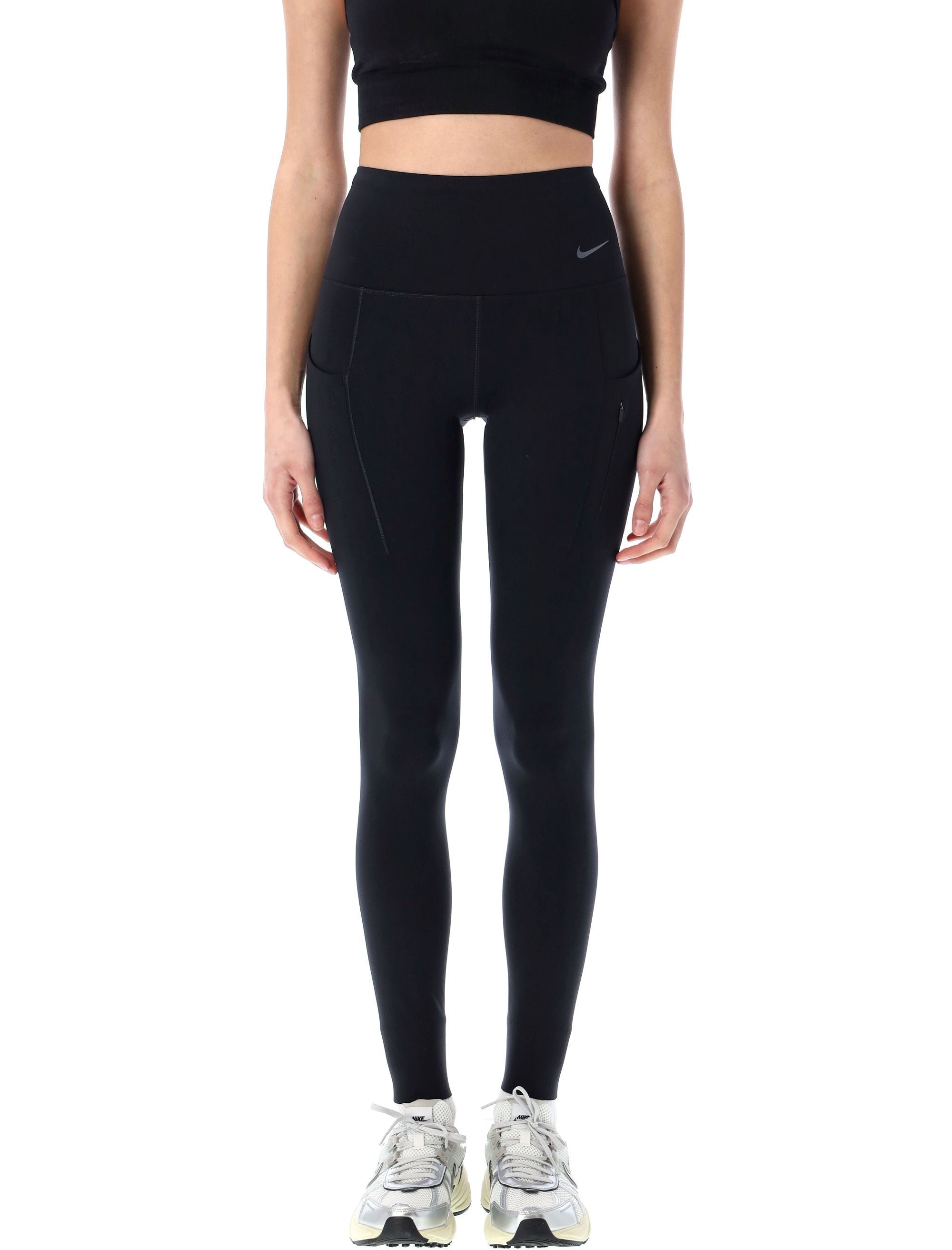 NIKE High-Waisted Leggings with Pockets - Size S