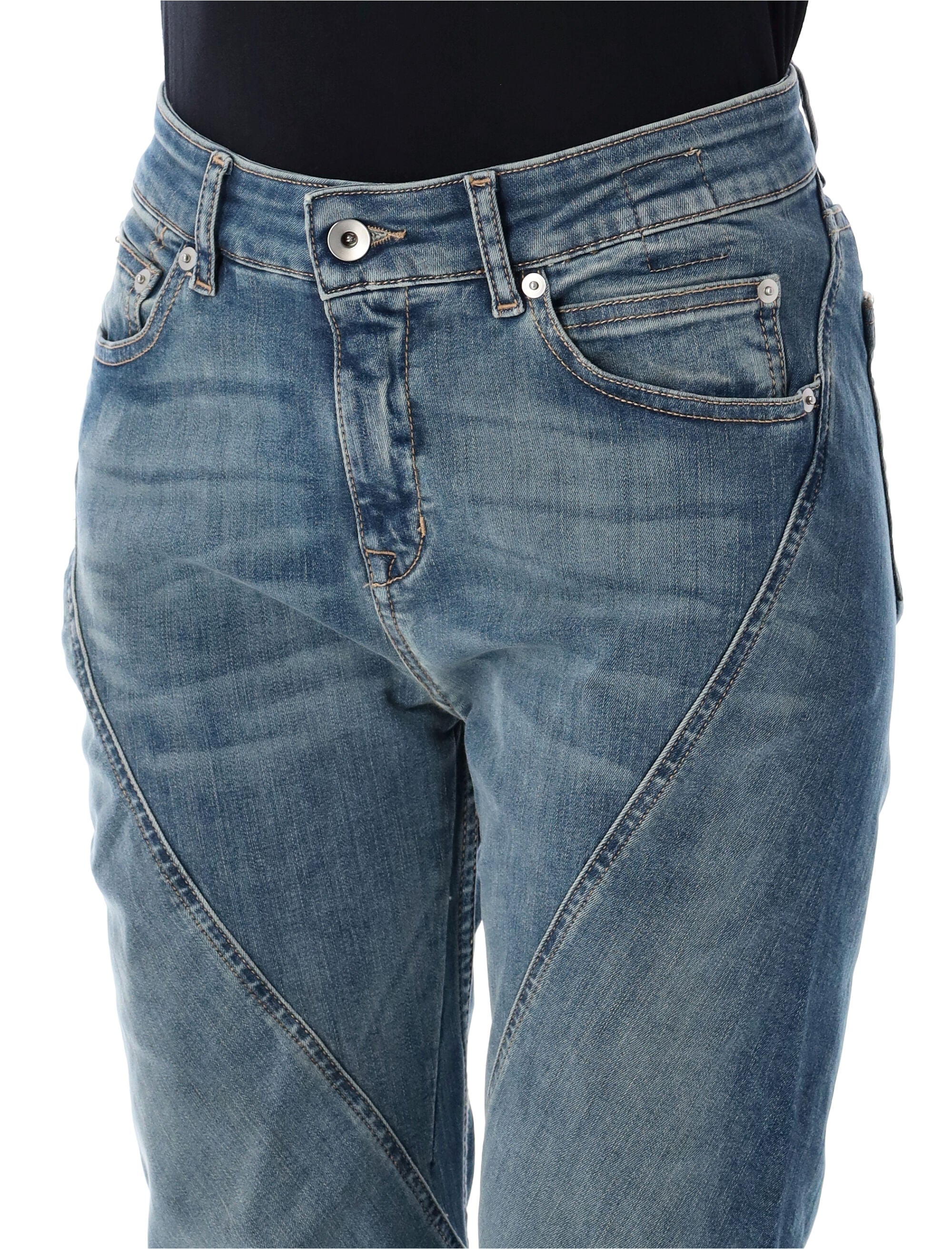 RICK OWENS Women’s Bias Bootcut Pants - Size 26