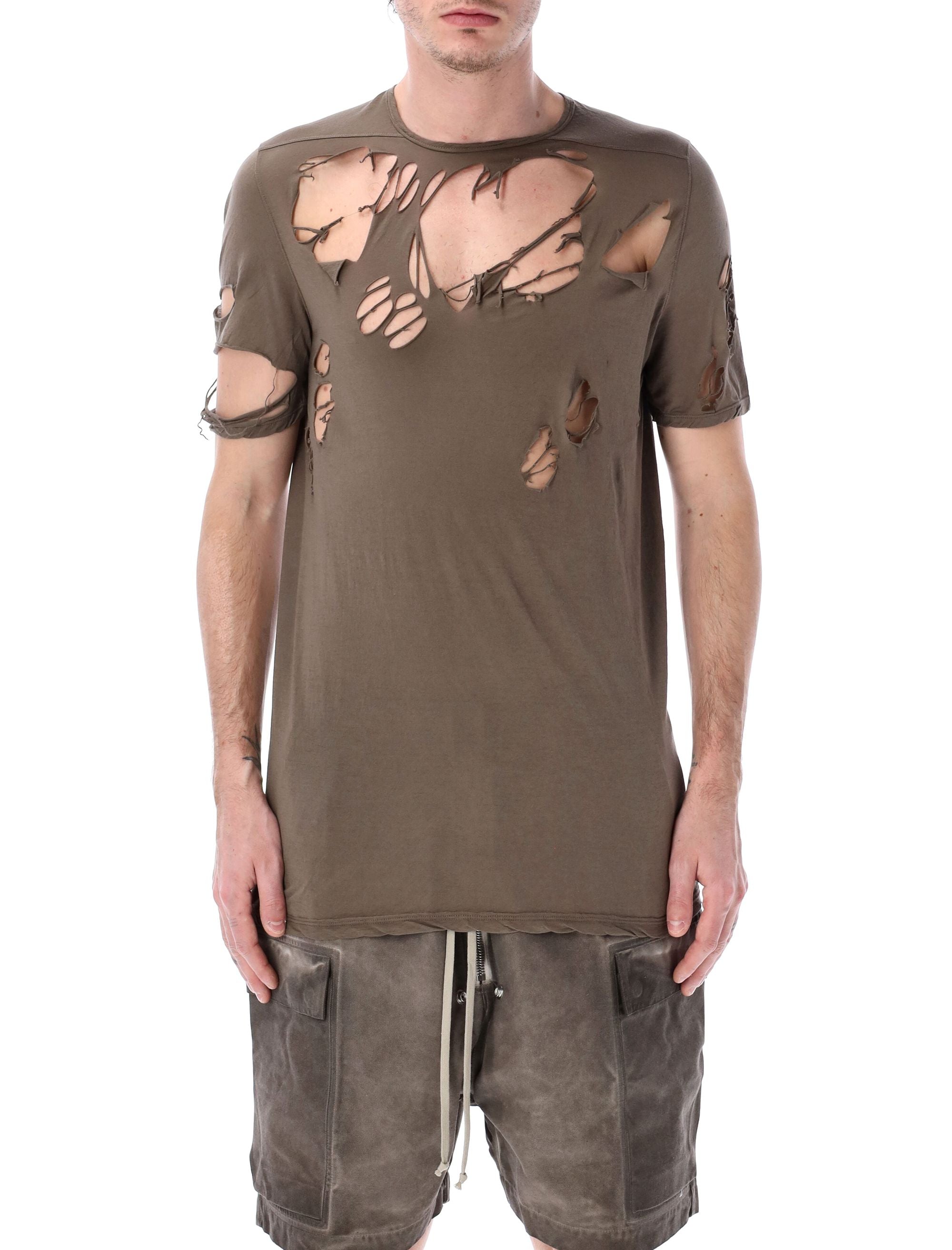 RICK OWENS Men's Ripped Level T - Size M