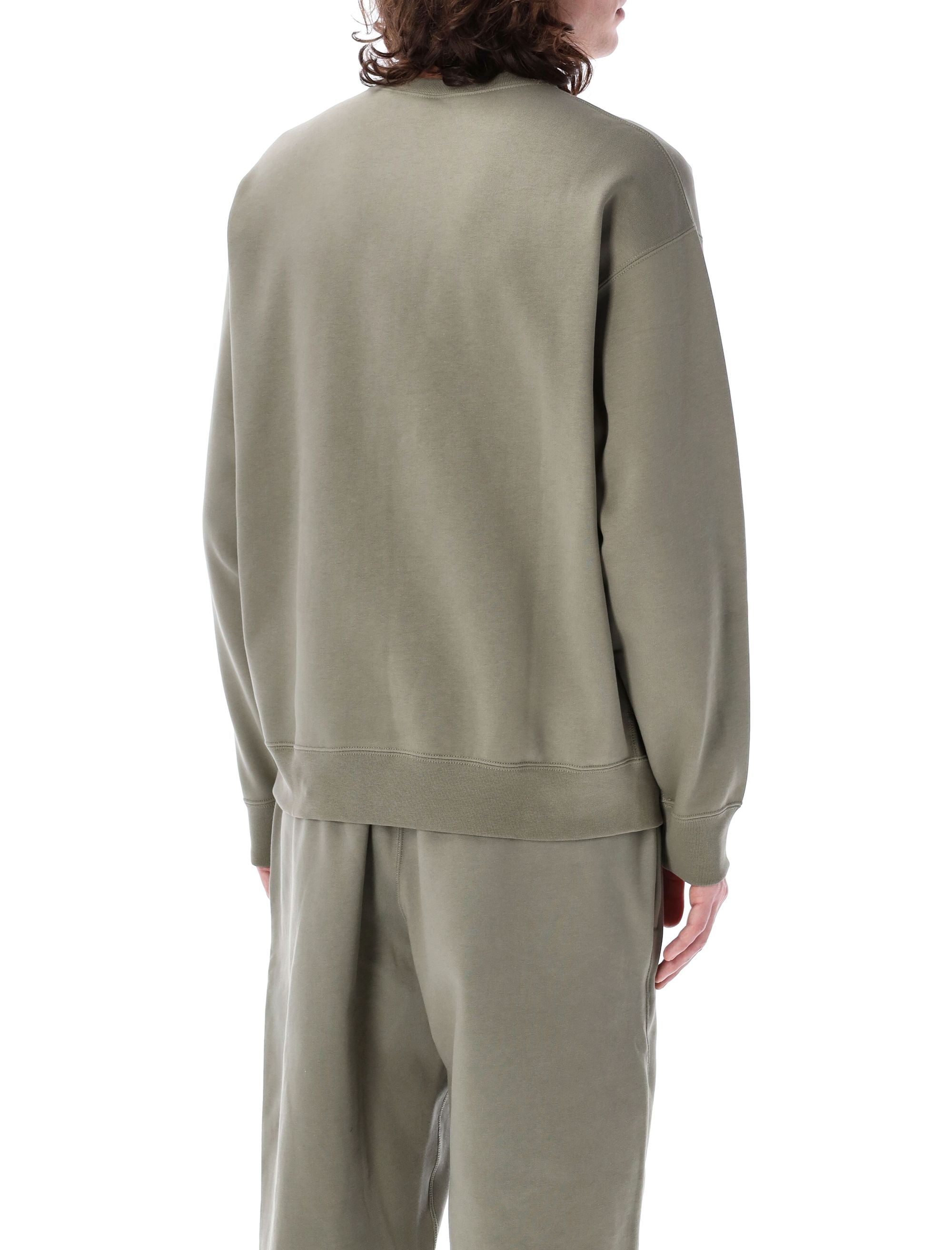 NIKE Relaxed Fit Solo Swoosh Crewneck for Men - Size L