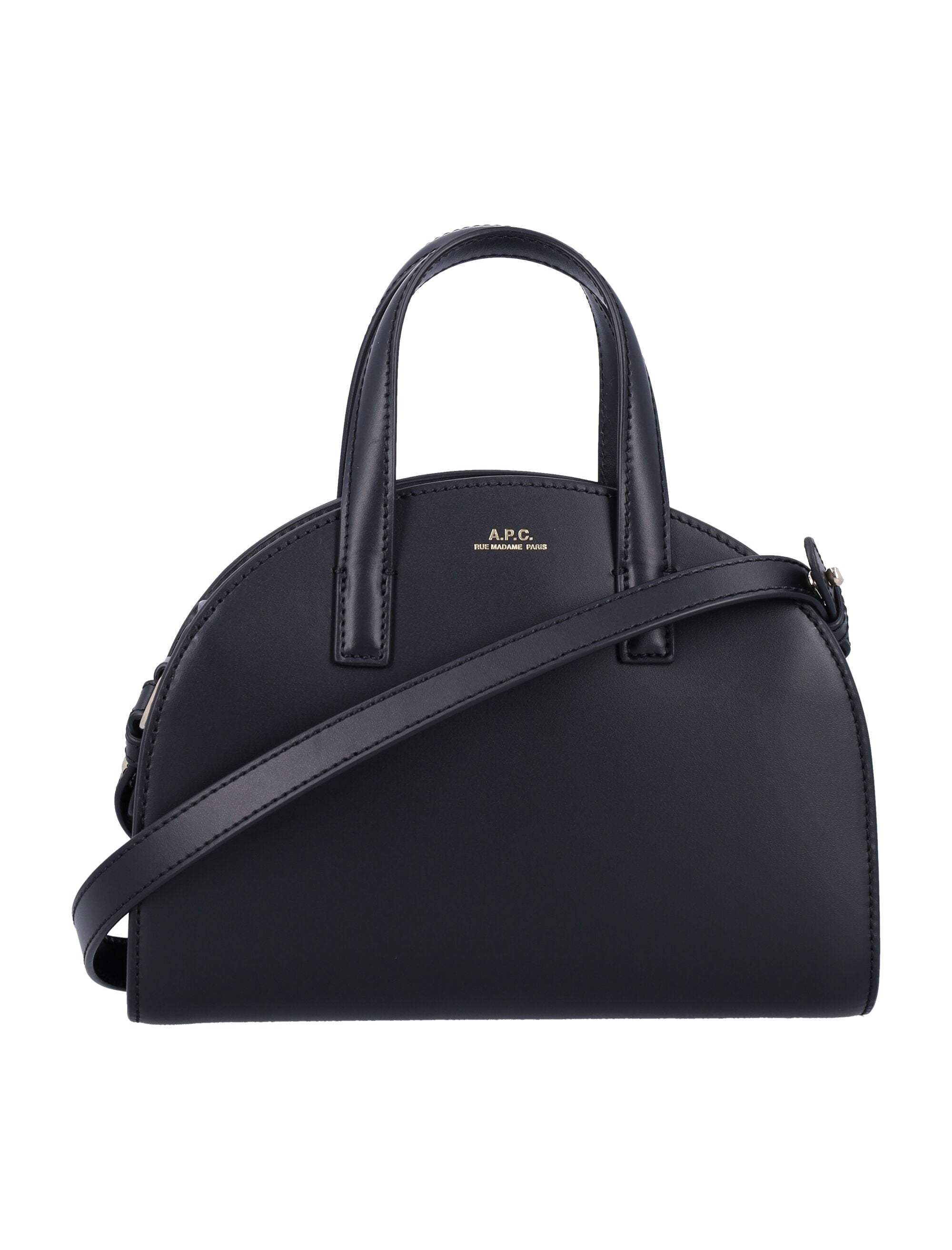 A.P.C. Mini Demi Lune Tote Handbag