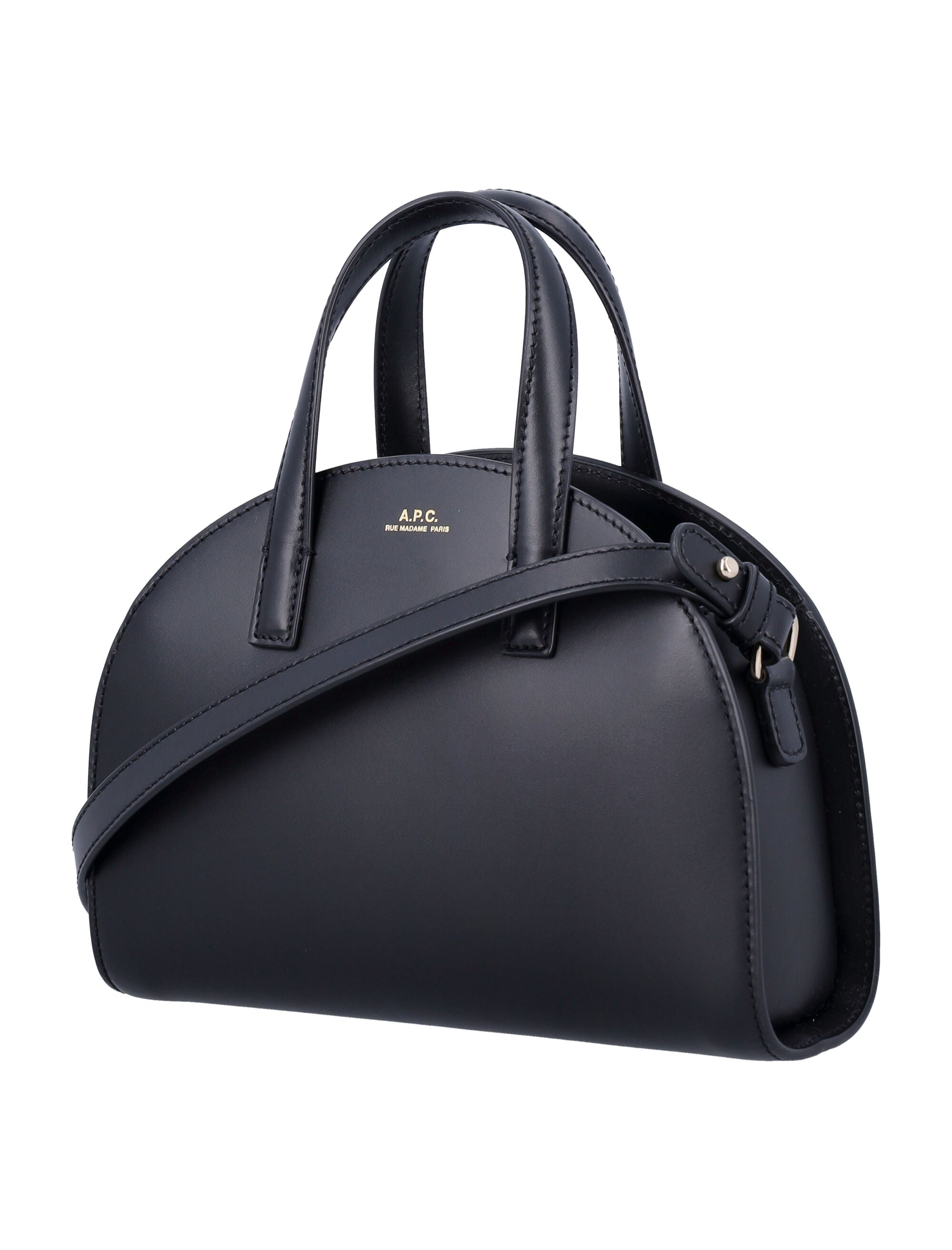 A.P.C. Mini Demi Lune Tote Handbag