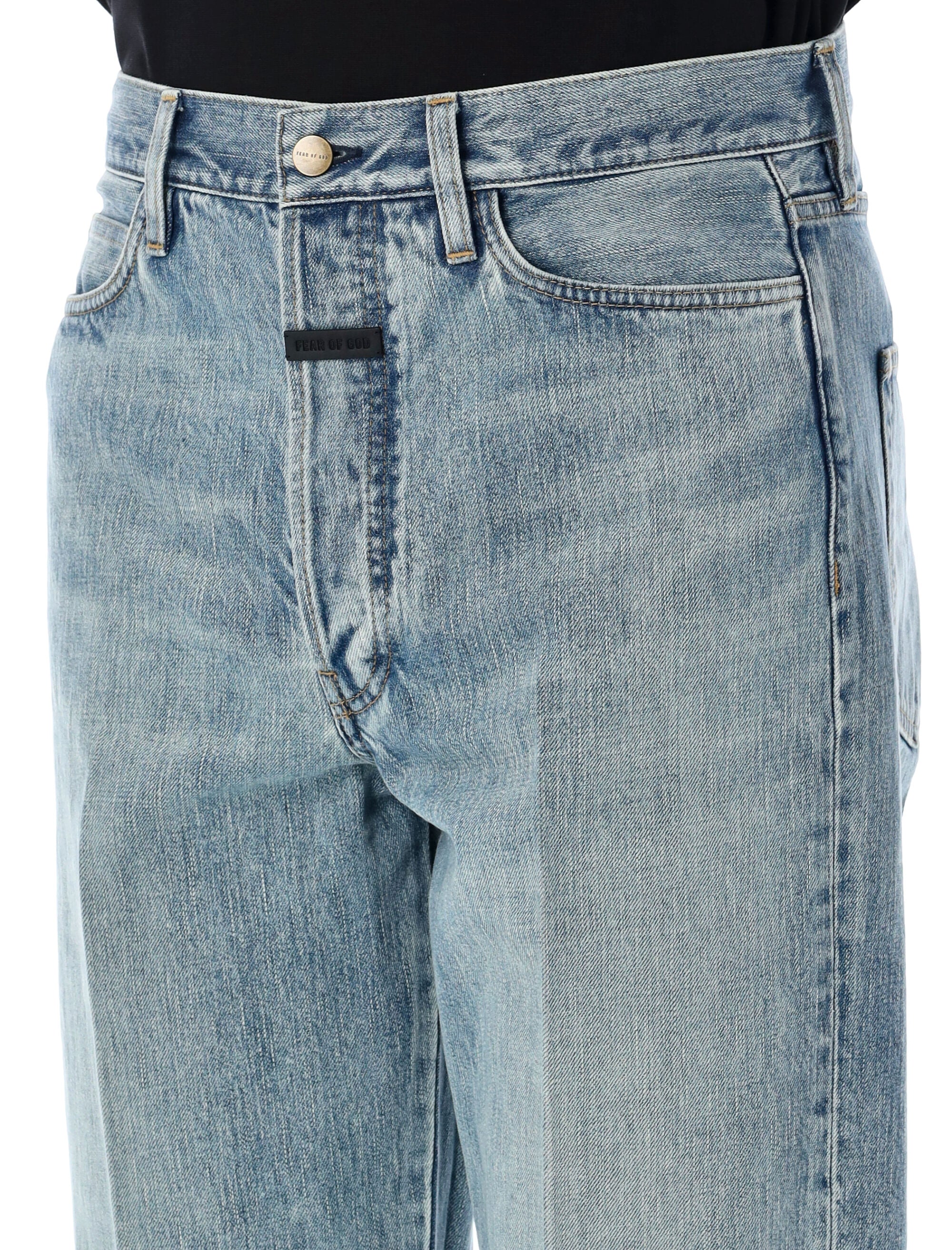 FEAR OF GOD Men's 80s-Inspired 5-Pocket Jeans - Size 32