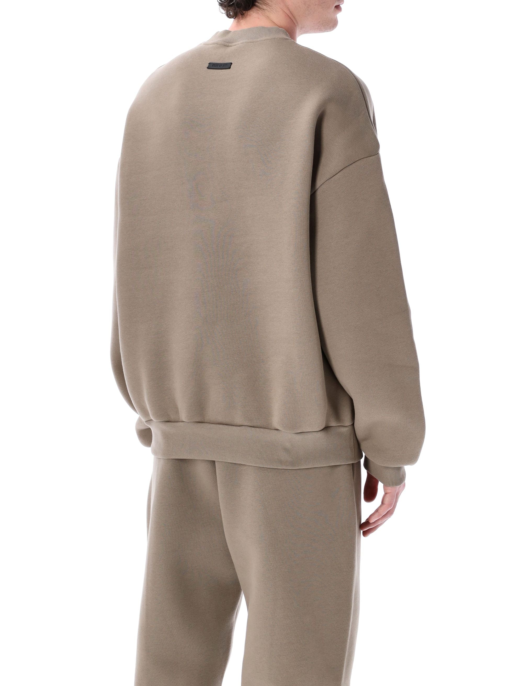 FEAR OF GOD Eternal Fleece Crewneck - Men's Relaxed Fit, Size L