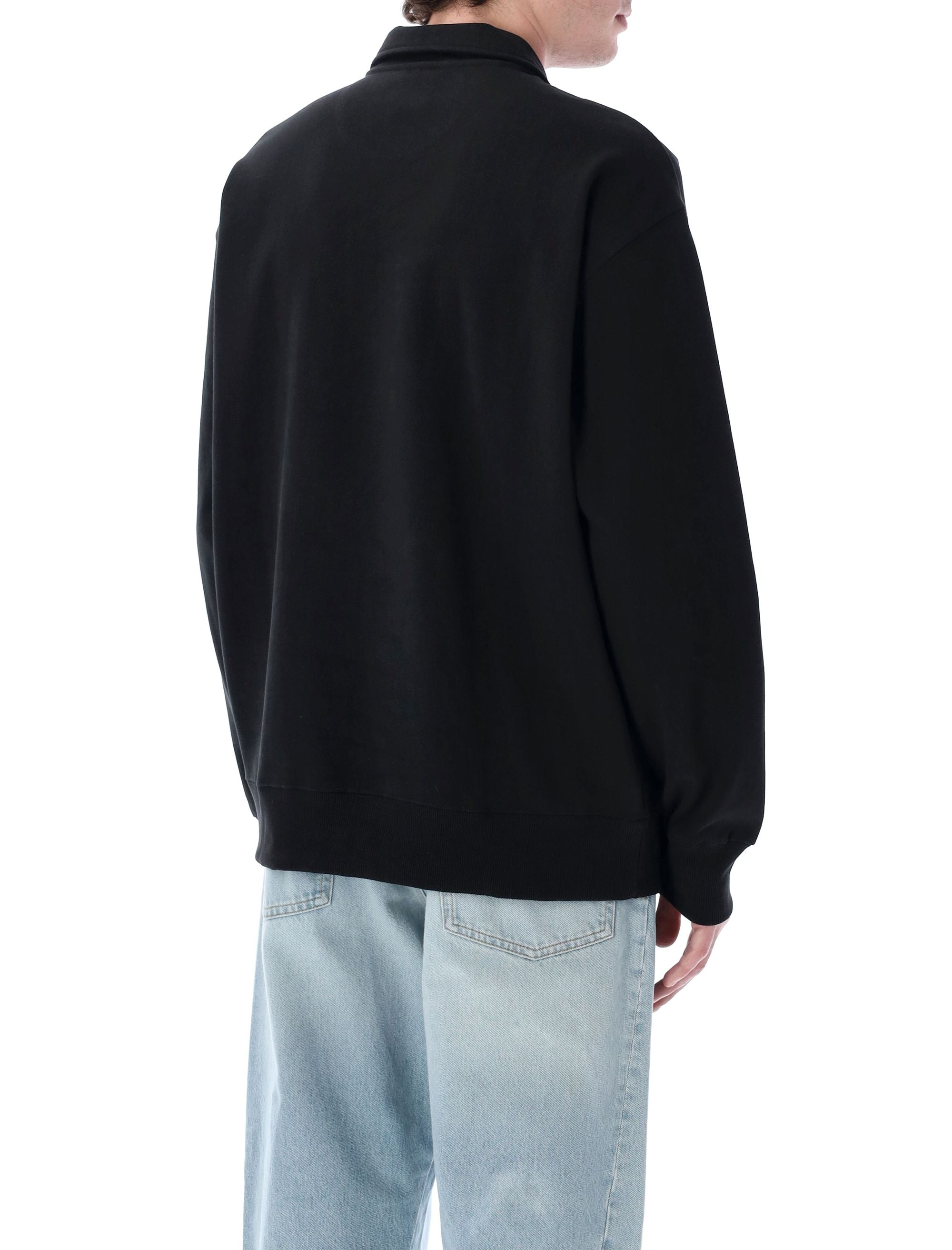 HUF Big Block ¼ Zip French Terry Sweatshirt for Men