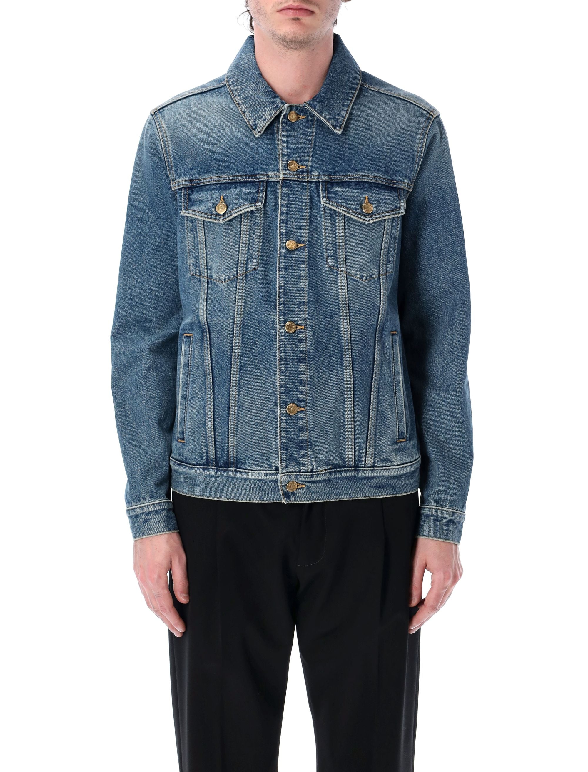 GOLDEN GOOSE Casual Denim Jacket for Men