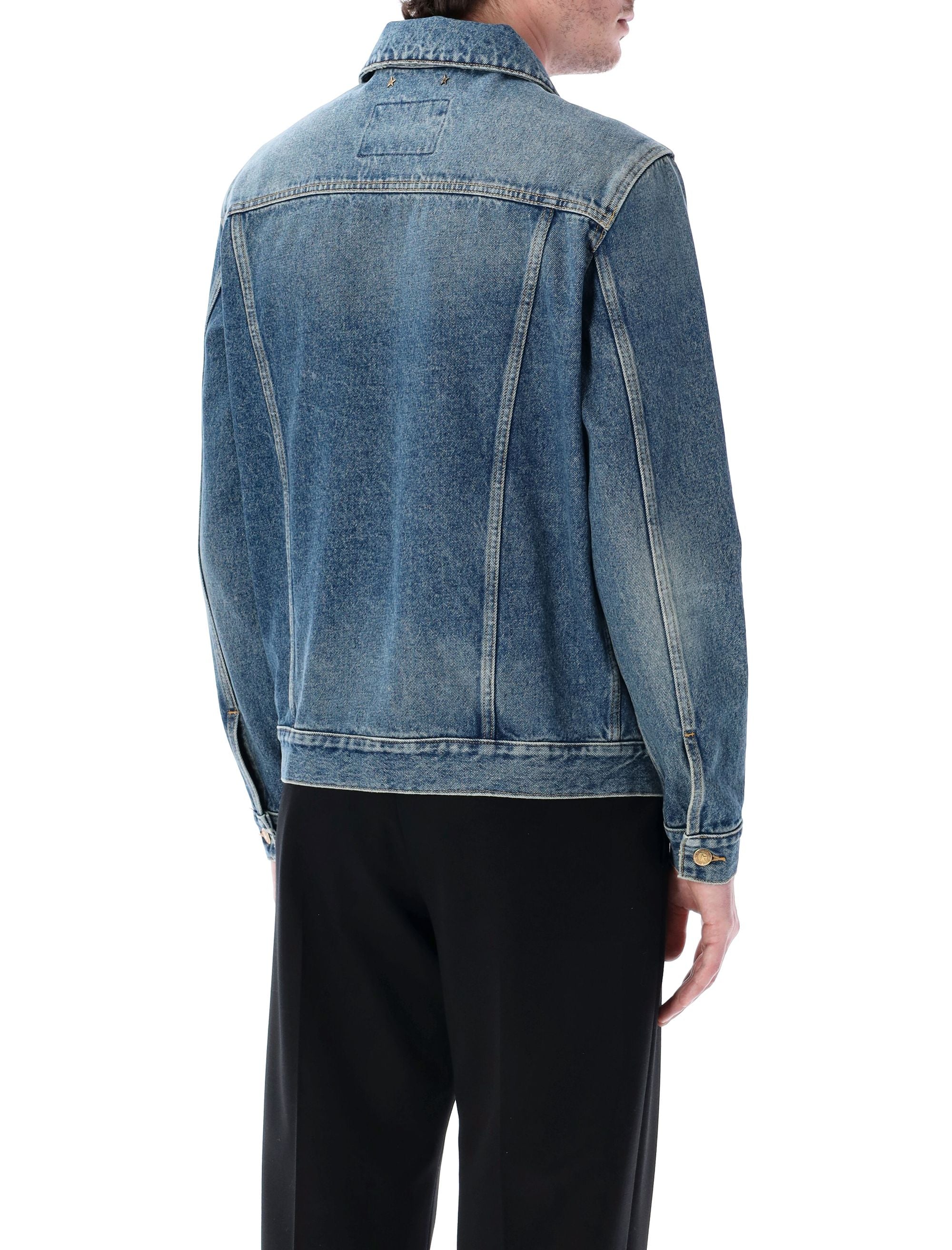 GOLDEN GOOSE Casual Denim Jacket for Men