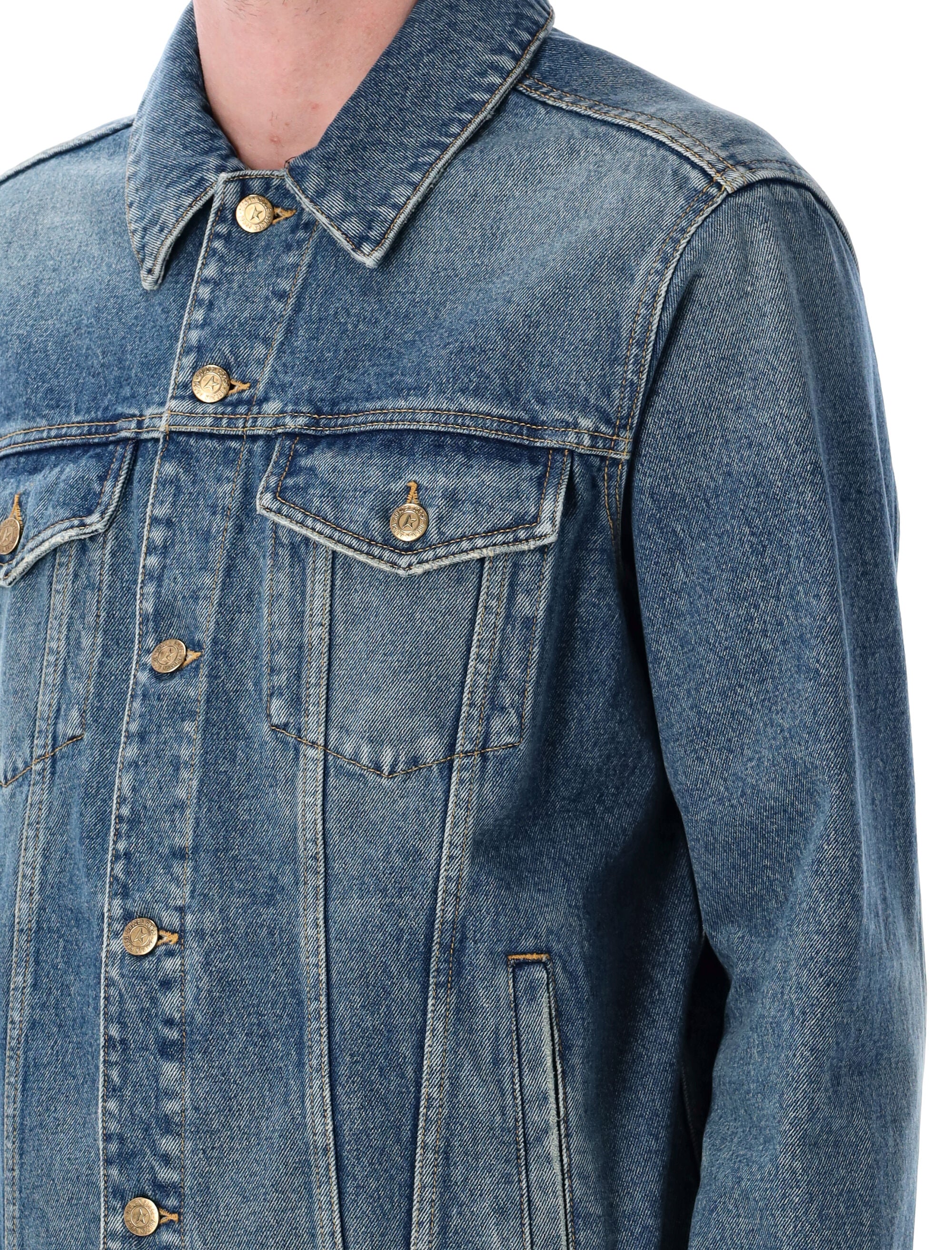 GOLDEN GOOSE Casual Denim Jacket for Men
