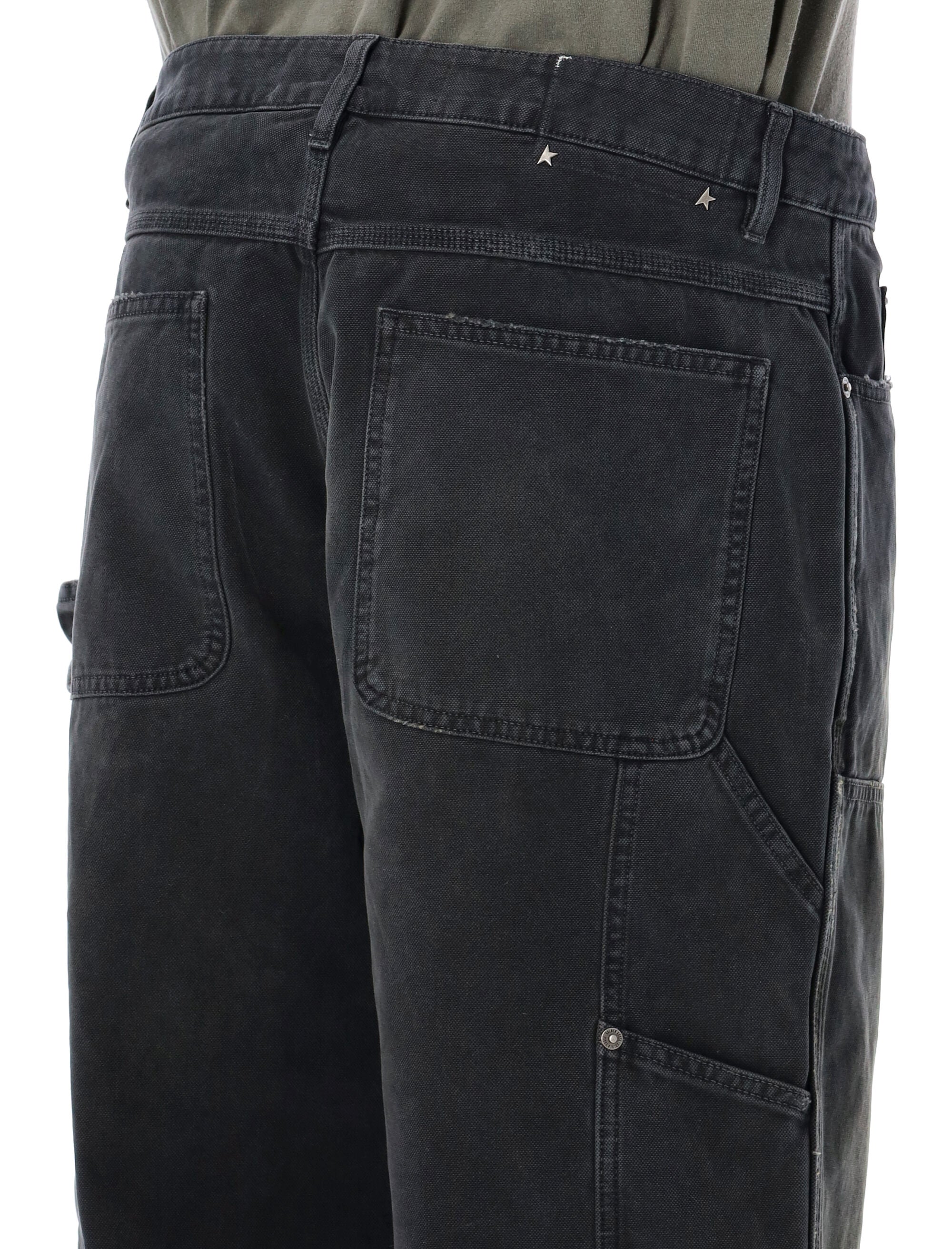 GOLDEN GOOSE Distressed Painter Pant - Size 50