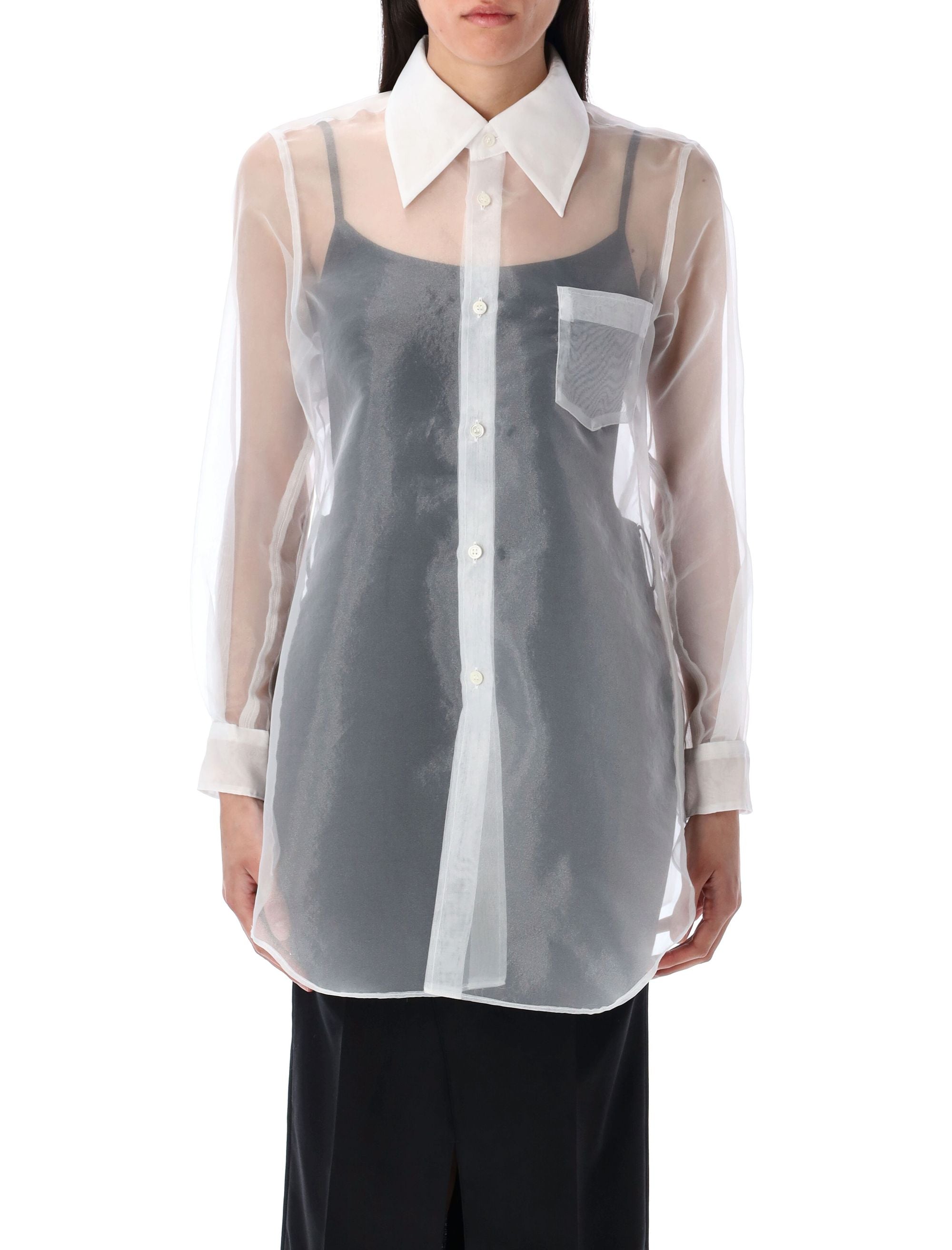 COMME DES GARÇONS Light Knit Shirt for Women - Style GOB016051_2