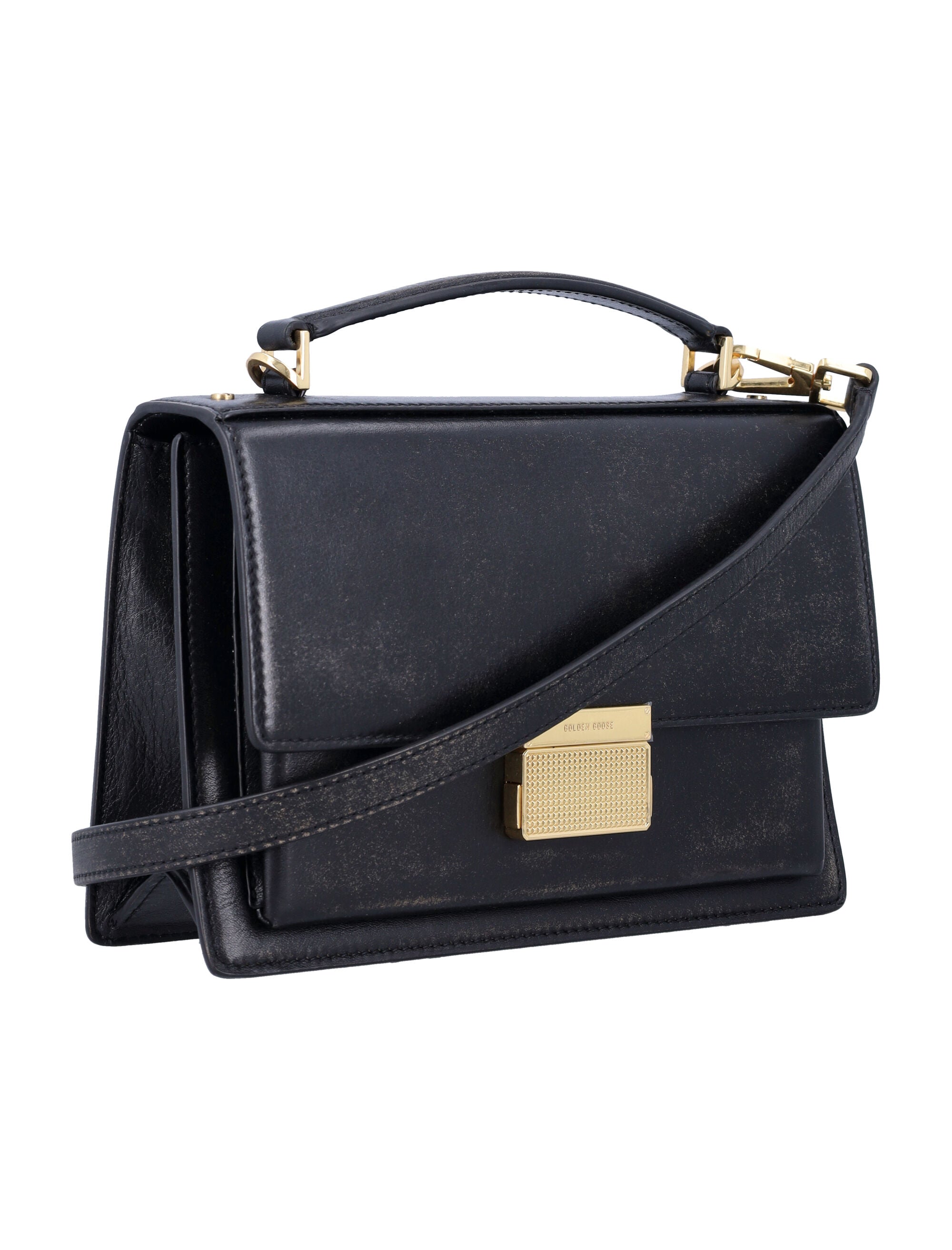 GOLDEN GOOSE Venezia Mini Leather Handbag