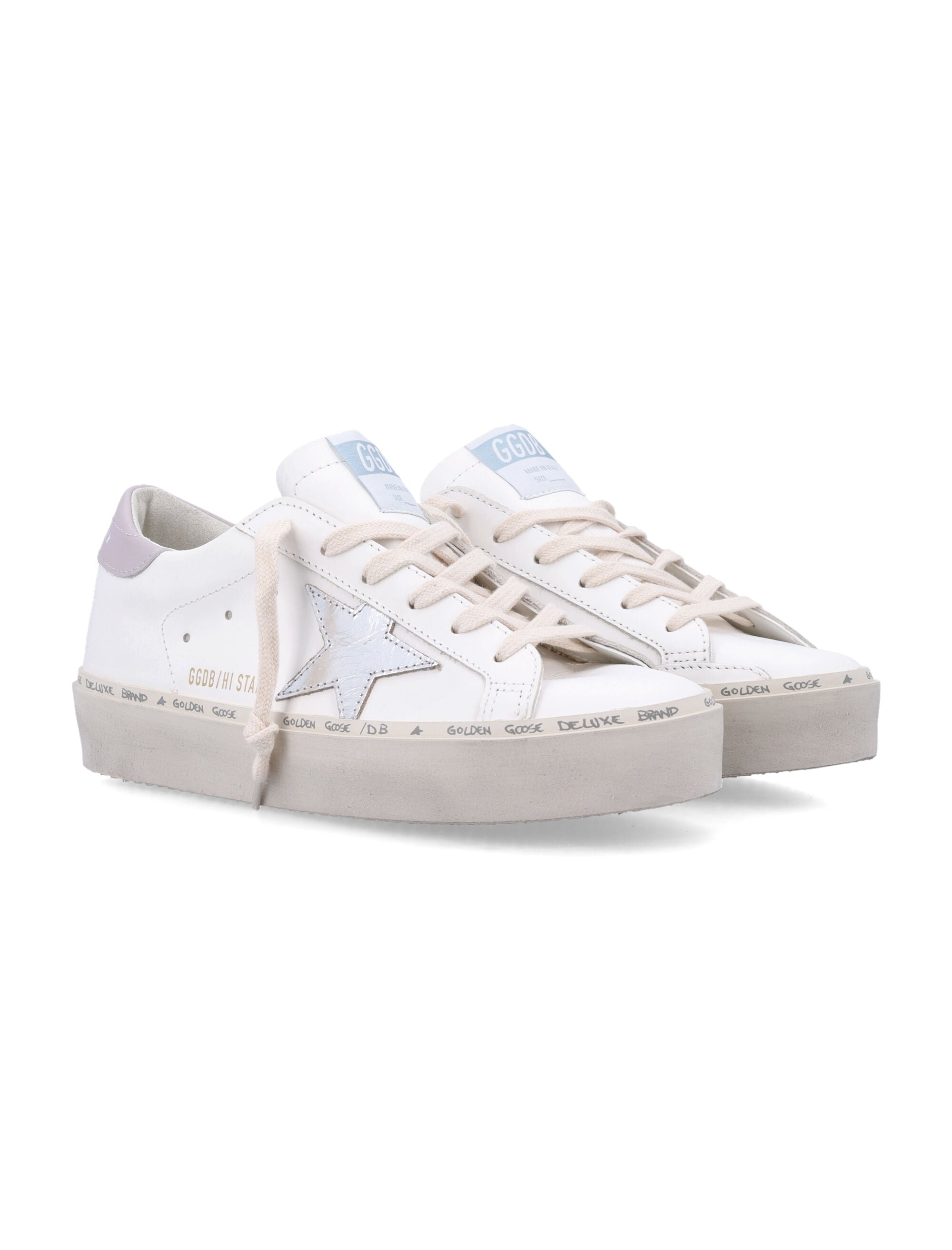 GOLDEN GOOSE Women's Vintage-Inspired Hi-Star Sneakers