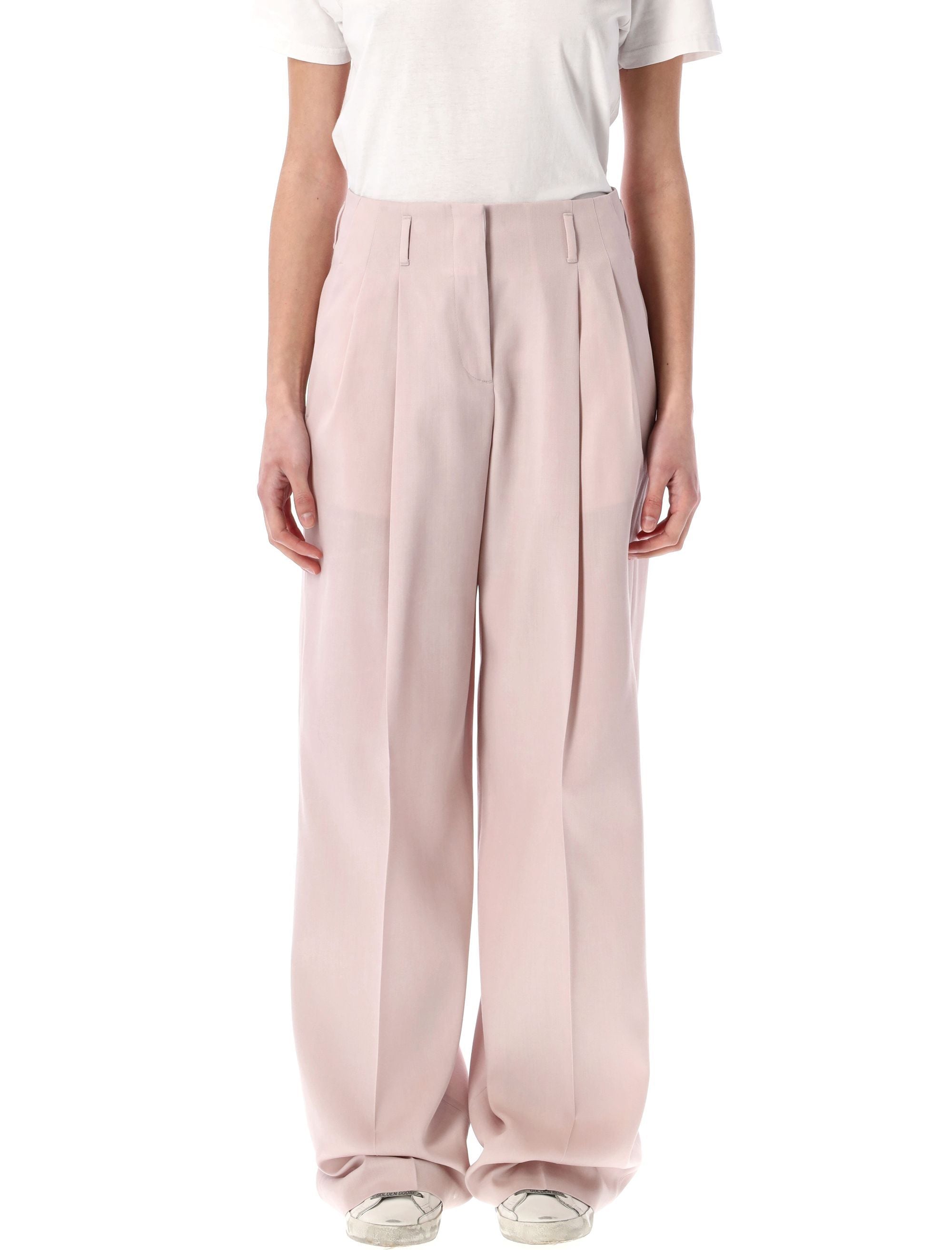 GOLDEN GOOSE High Waist Wide Leg Pant - Size 40
