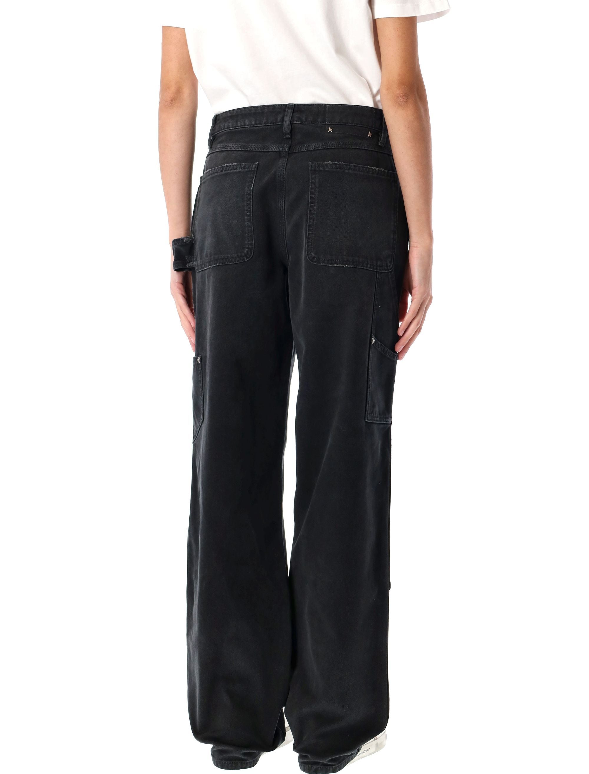 GOLDEN GOOSE Wide Trouser Pants for Women - SS25