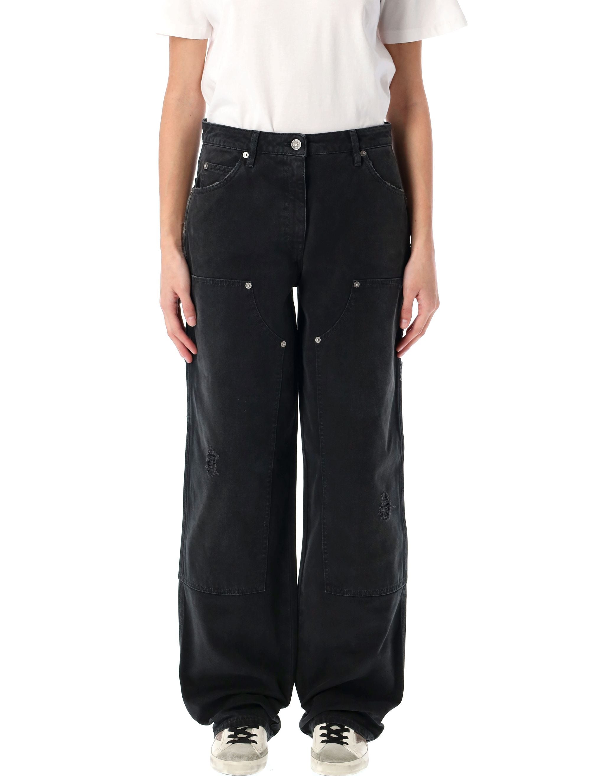 GOLDEN GOOSE Wide Trouser Pants for Women - SS25