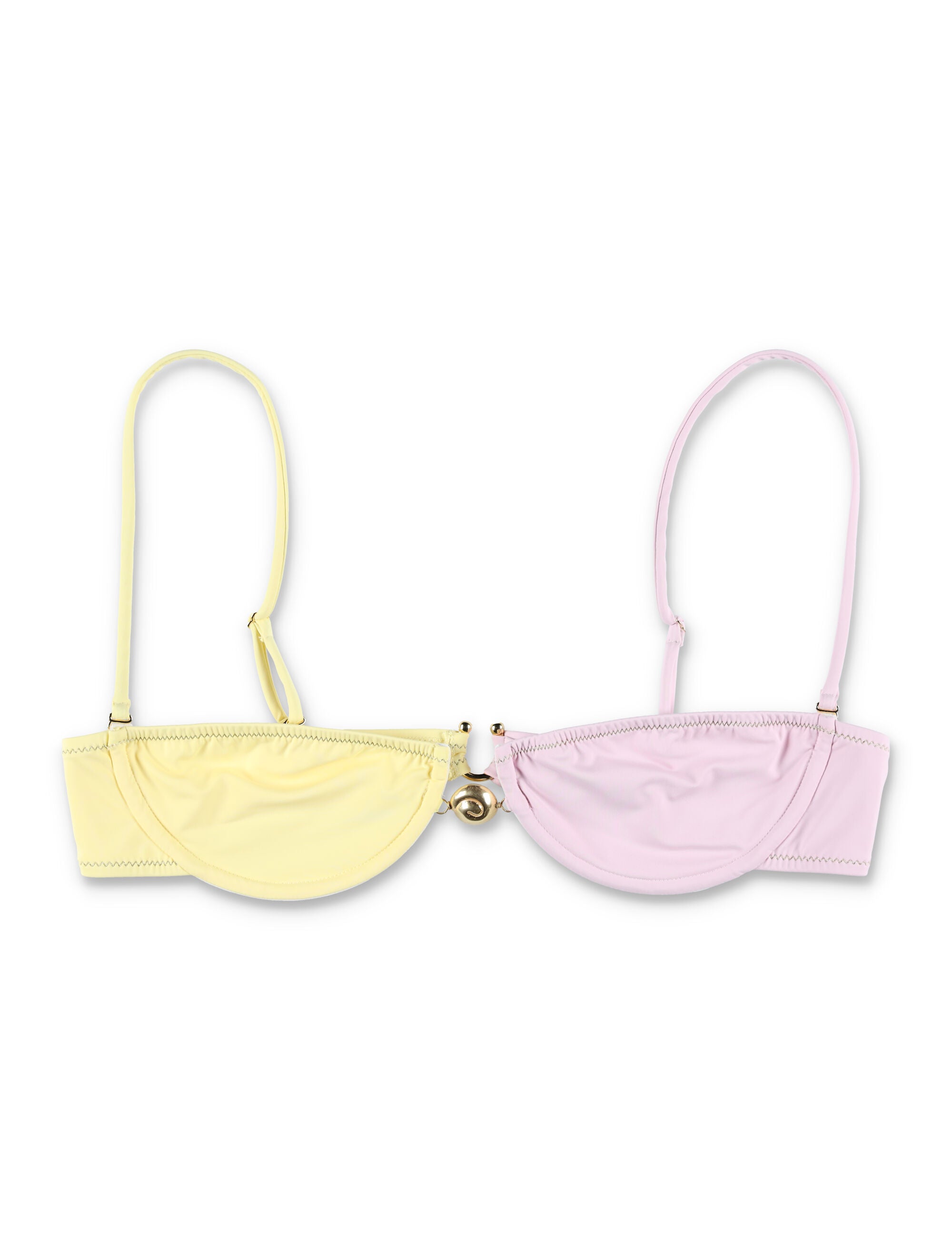 REINA OLGA Underwire Demi Cup Bikini Top