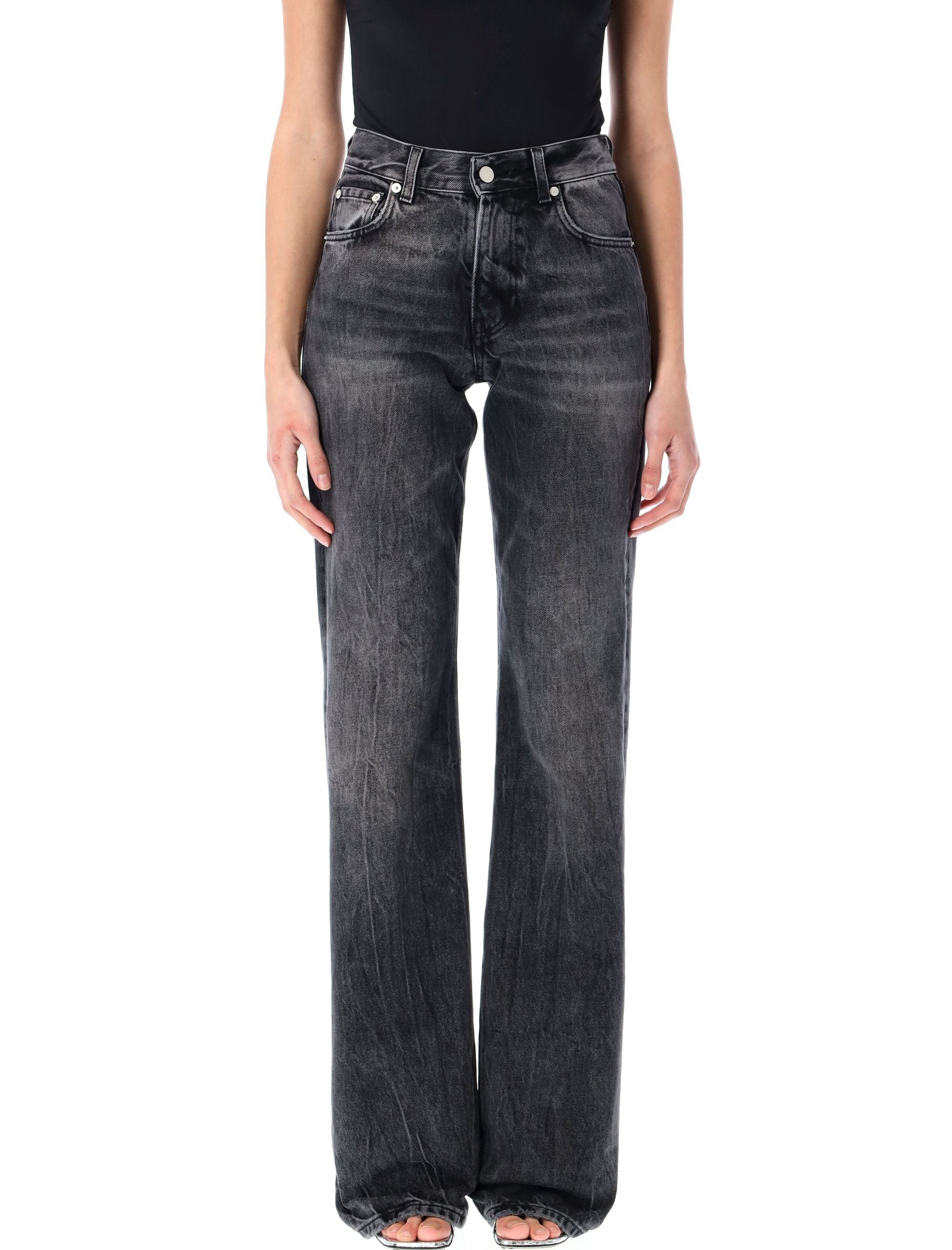 HAIKURE High Waist Straight Leg Jeans - Size 26