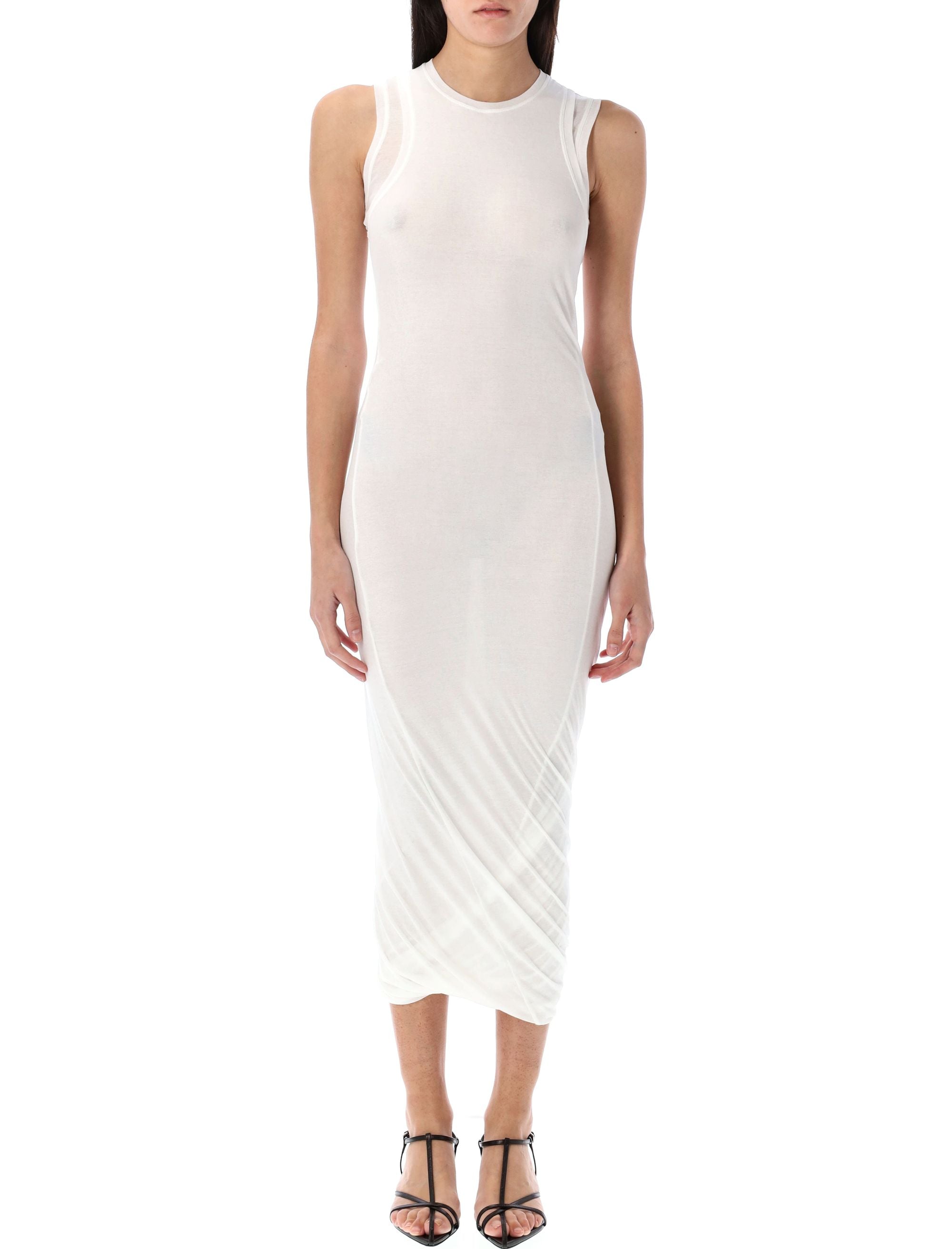 JIL SANDER Sleeveless Midi Dress - Size 36