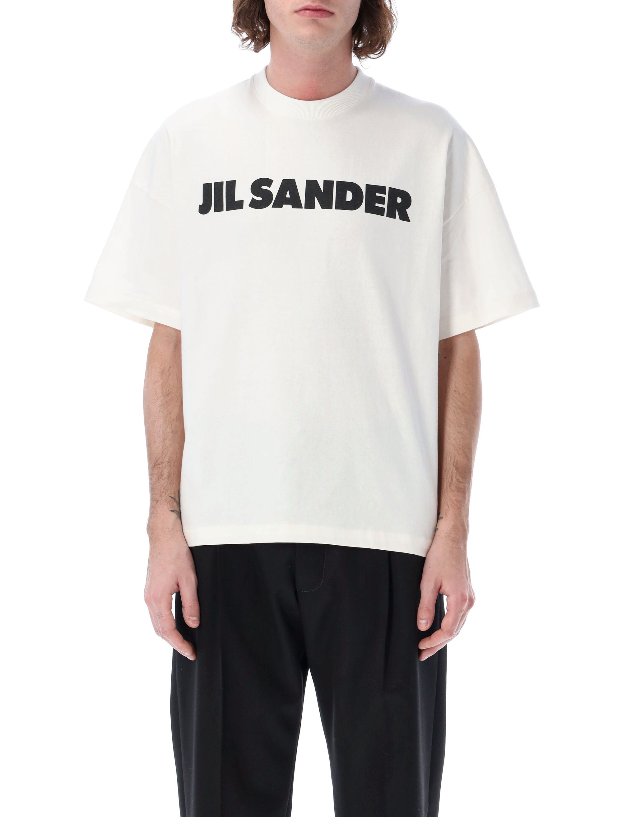 JIL SANDER Logo T-Shirt - Size S