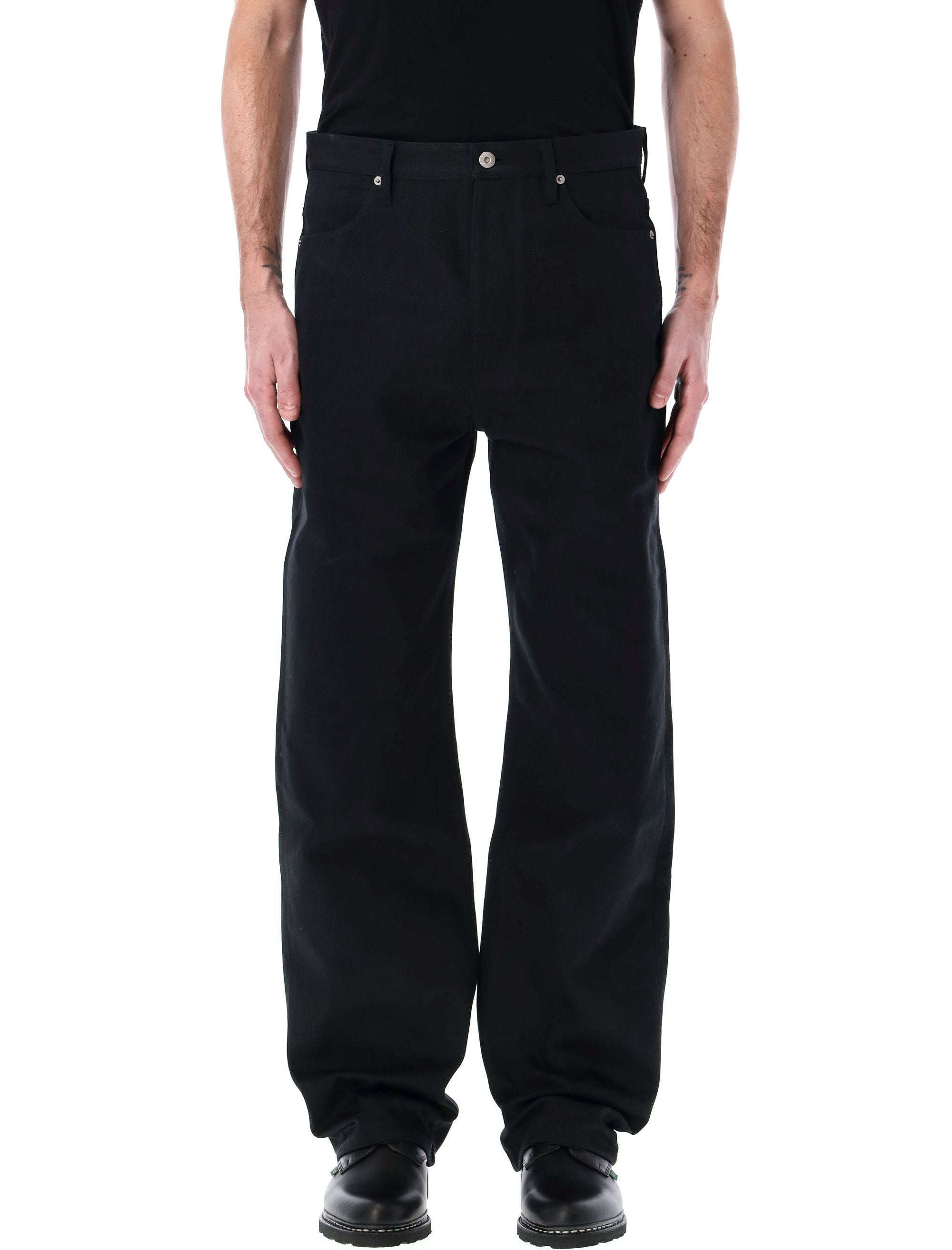 JIL SANDER Loose Fit Denim Trousers for Men