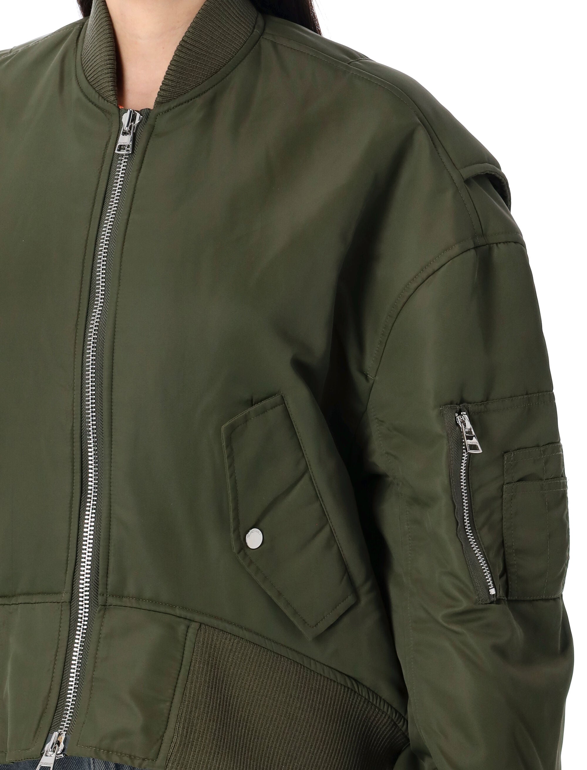 JW ANDERSON Oversized Bomber Jacket - Relaxed Fit