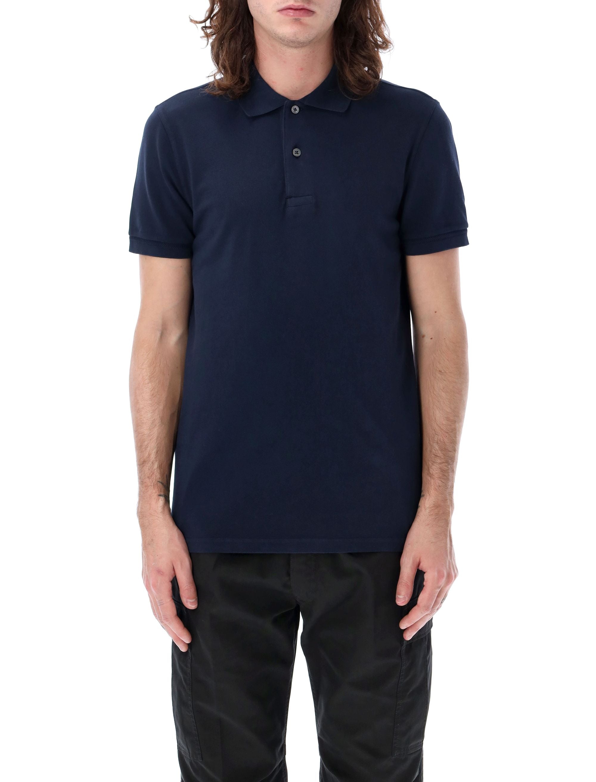 TOM FORD Cotton Piquet Polo Shirt - Size 50