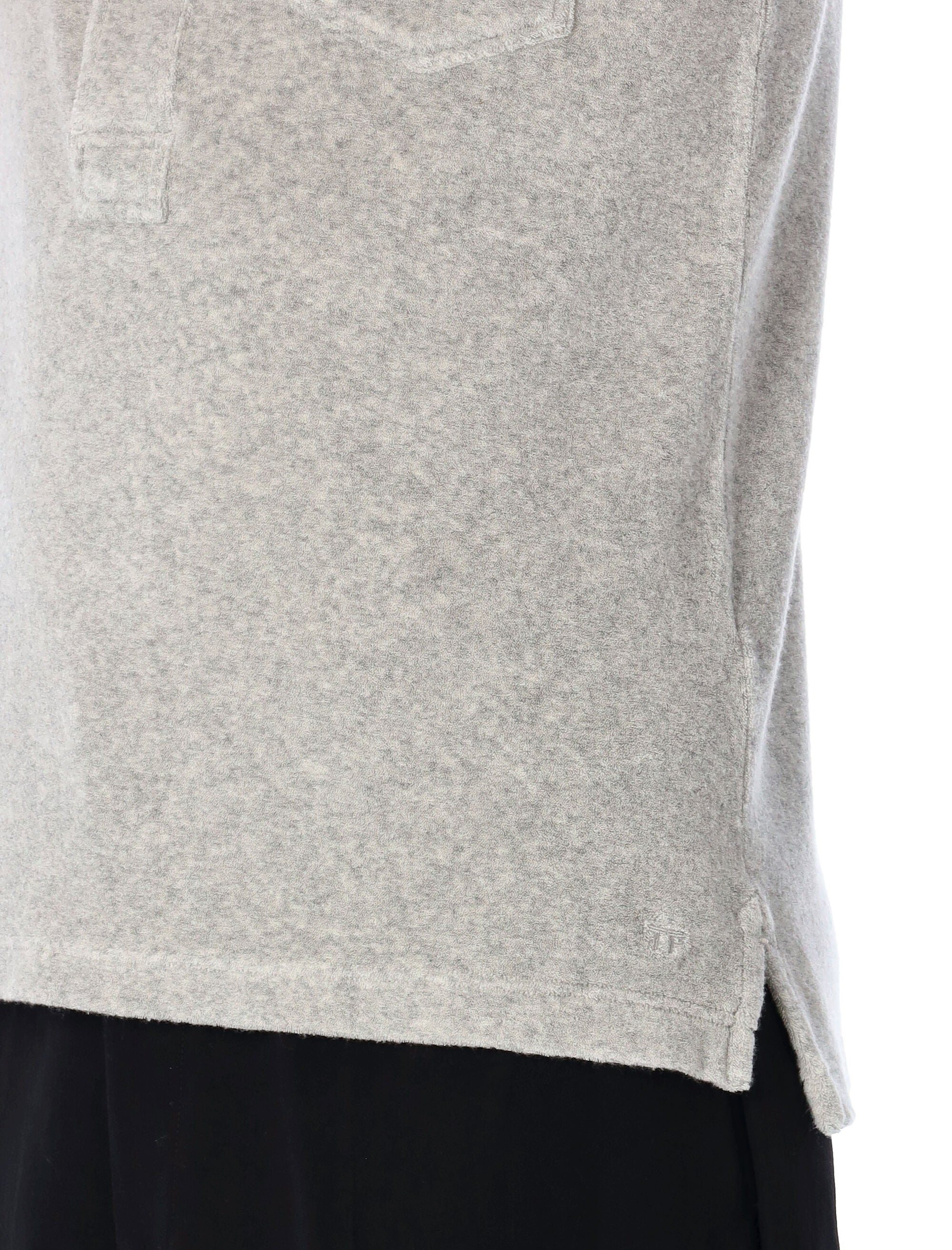 TOM FORD Towel Short Sleeve Polo - Size 50