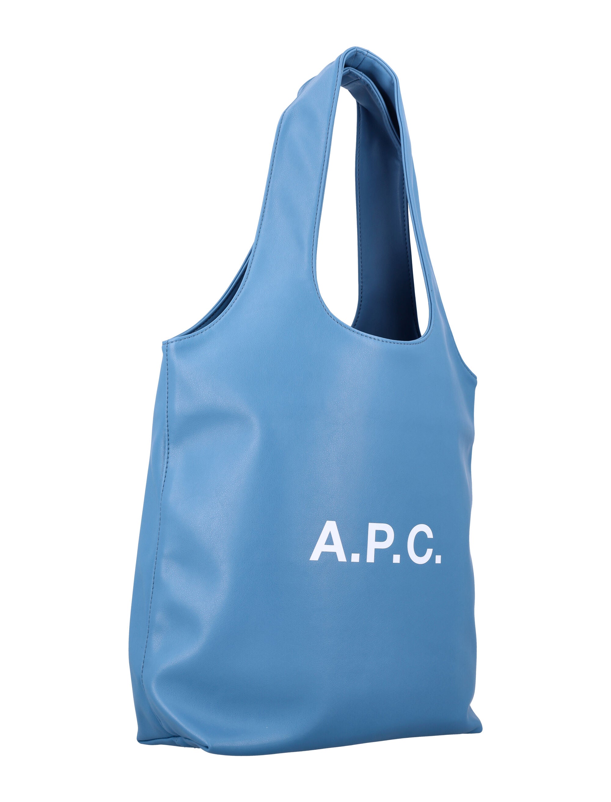 A.P.C. Mini Recycled Leather-Look Tote Handbag