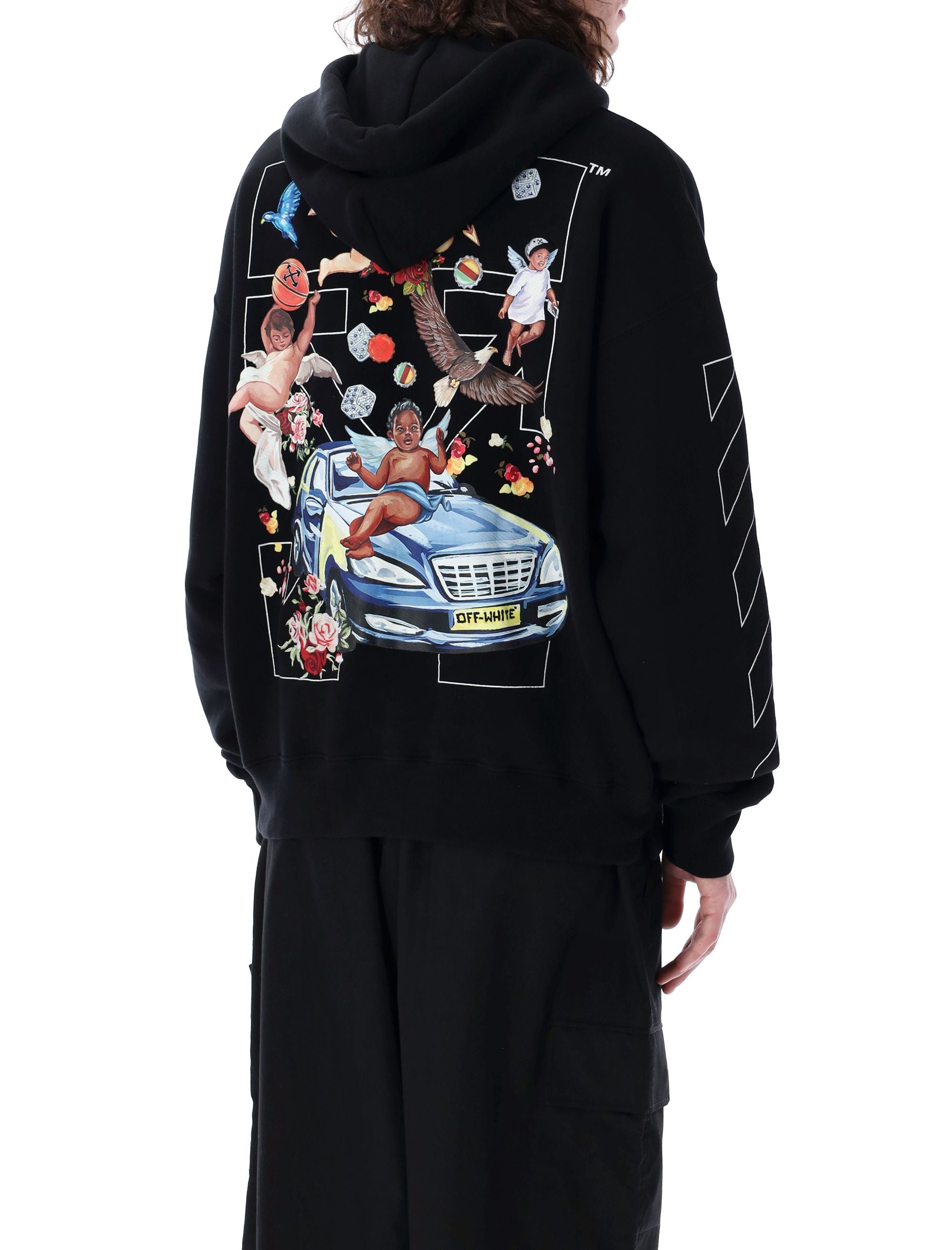 OFF-WHITE Fresco Arrow Mini Skate Hoodie